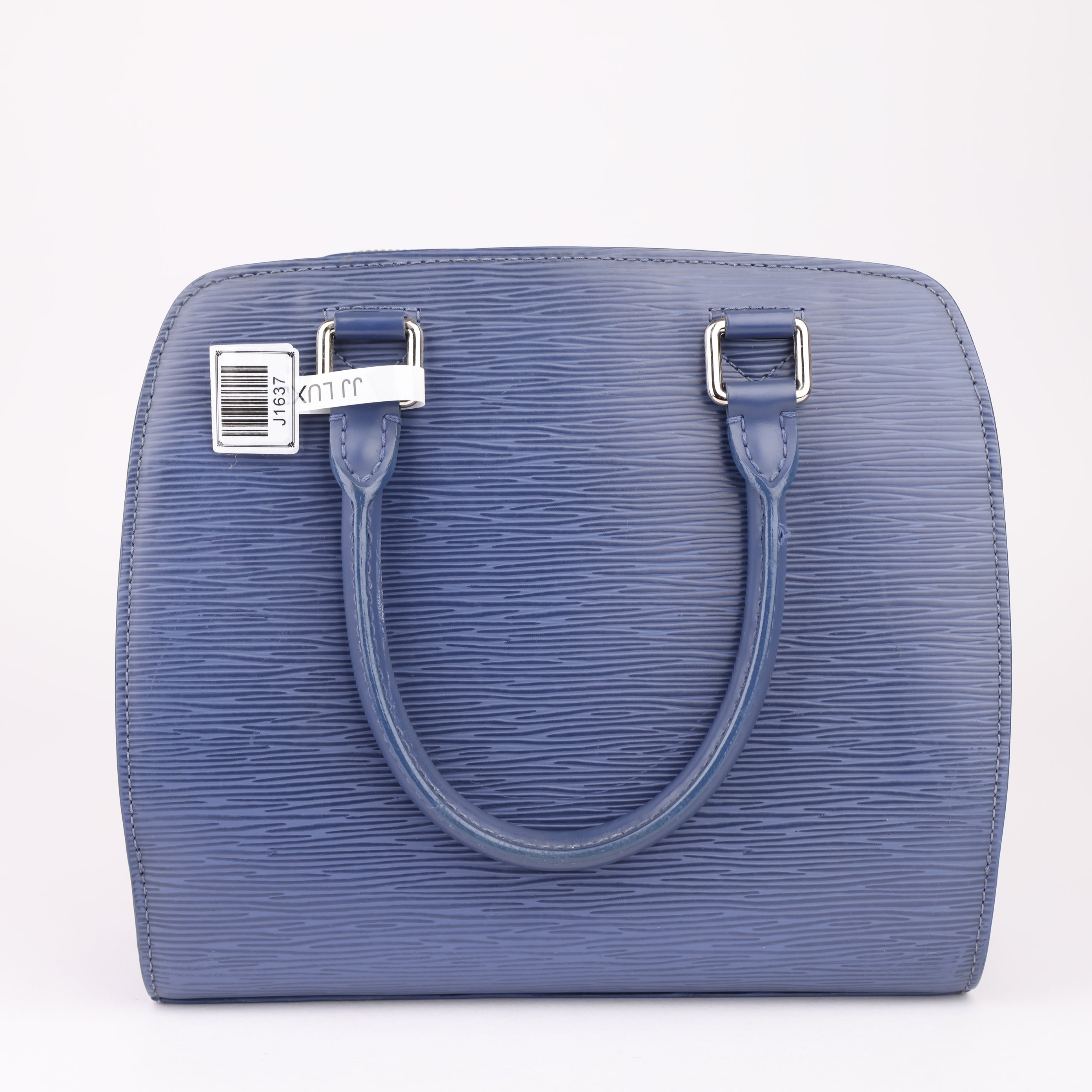J1637 Louis Vuitton Epi Pont-Neuf  Blue Handle Bags- Pre Owned