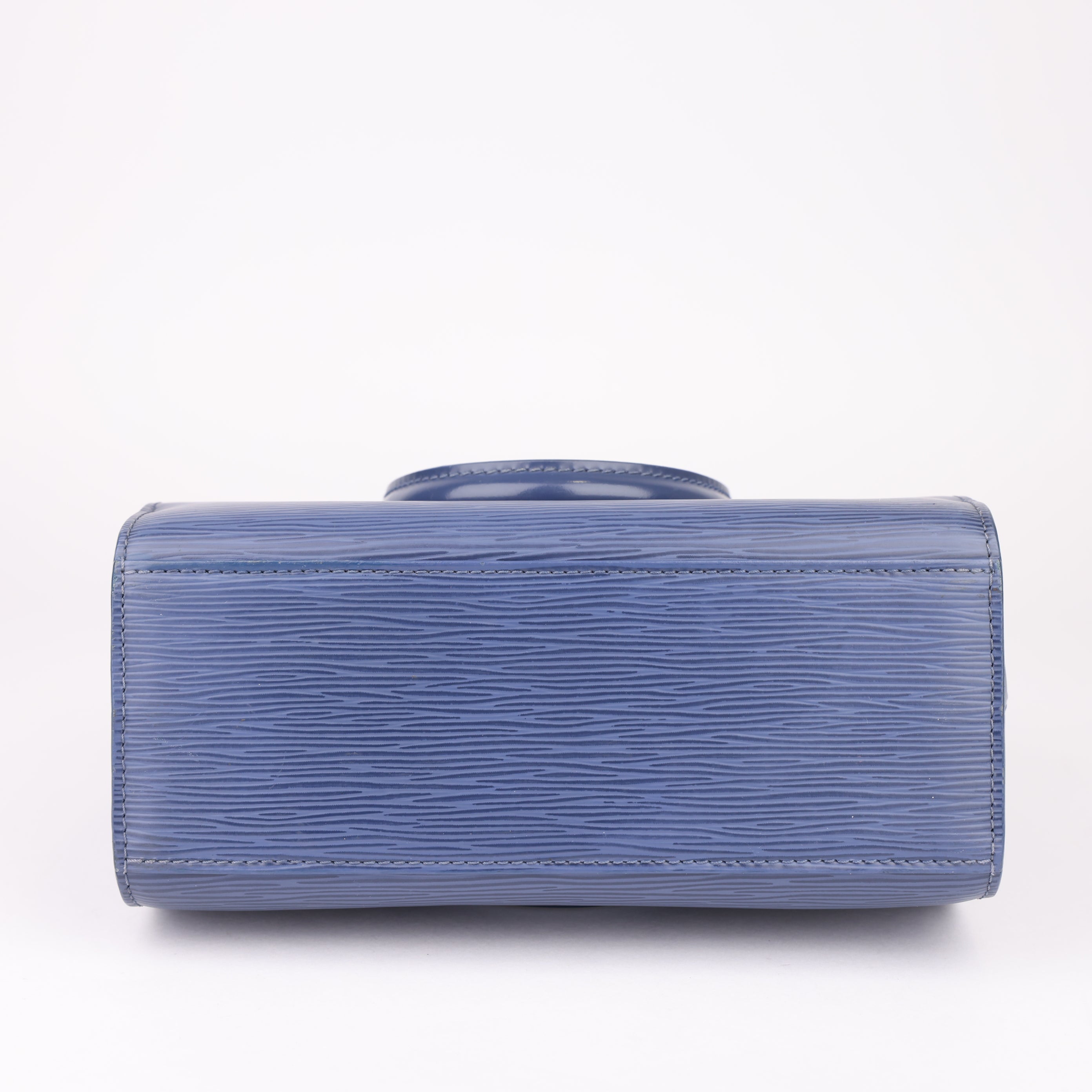 J1637 Louis Vuitton Epi Pont-Neuf  Blue Handle Bags- Pre Owned