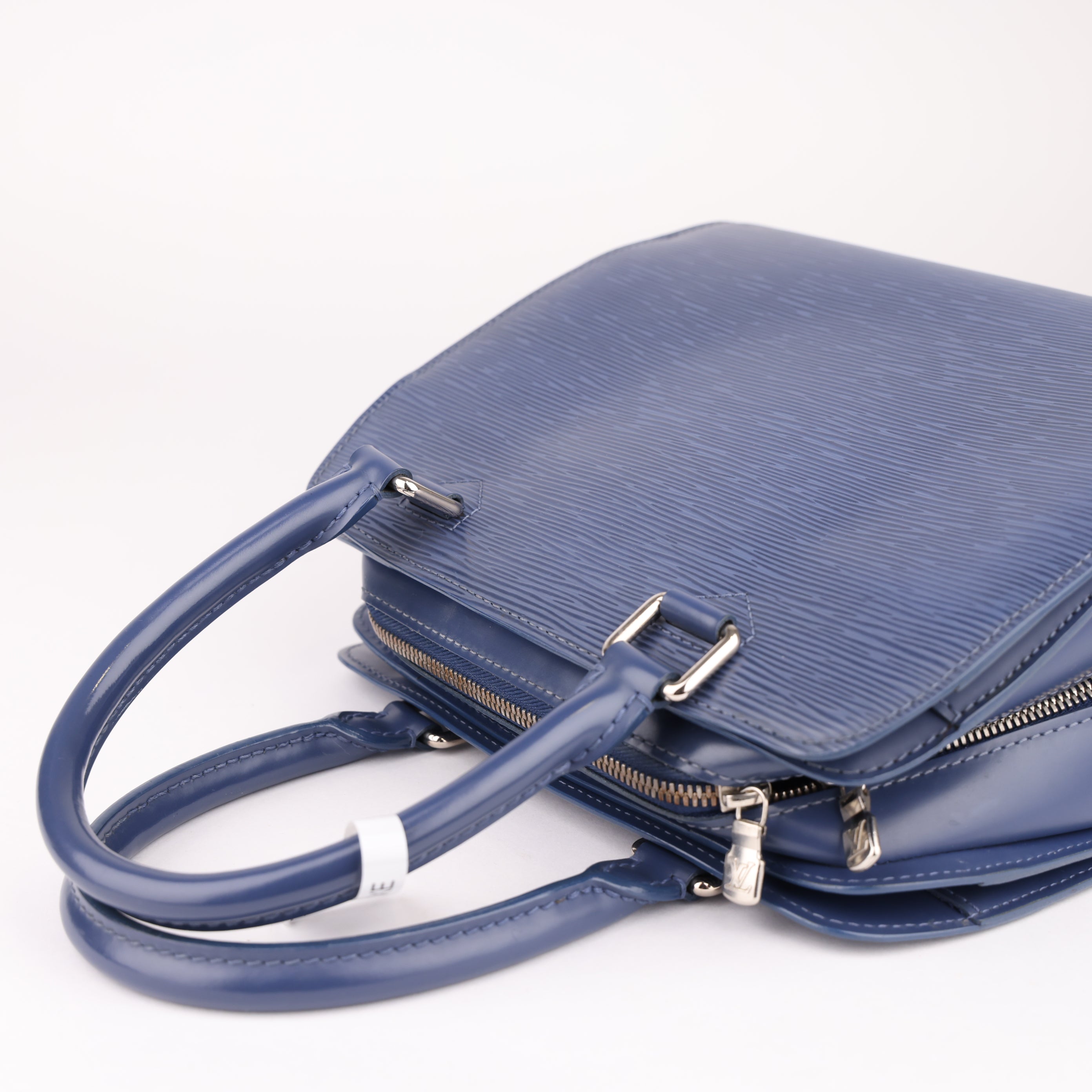 J1637 Louis Vuitton Epi Pont-Neuf  Blue Handle Bags- Pre Owned