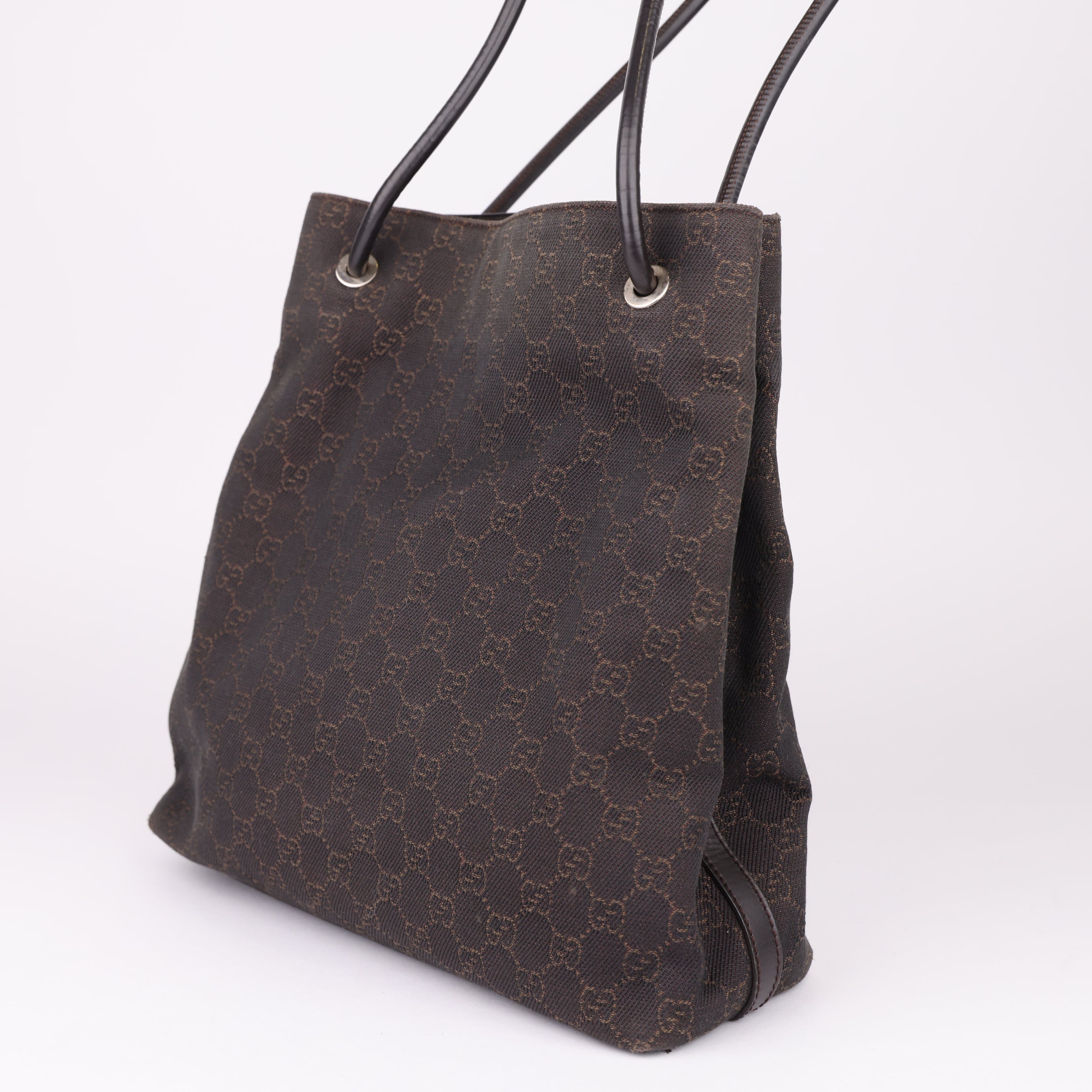 J1621 GUCCI Gifford GG Monogram Canvas Bag- Pre Owned