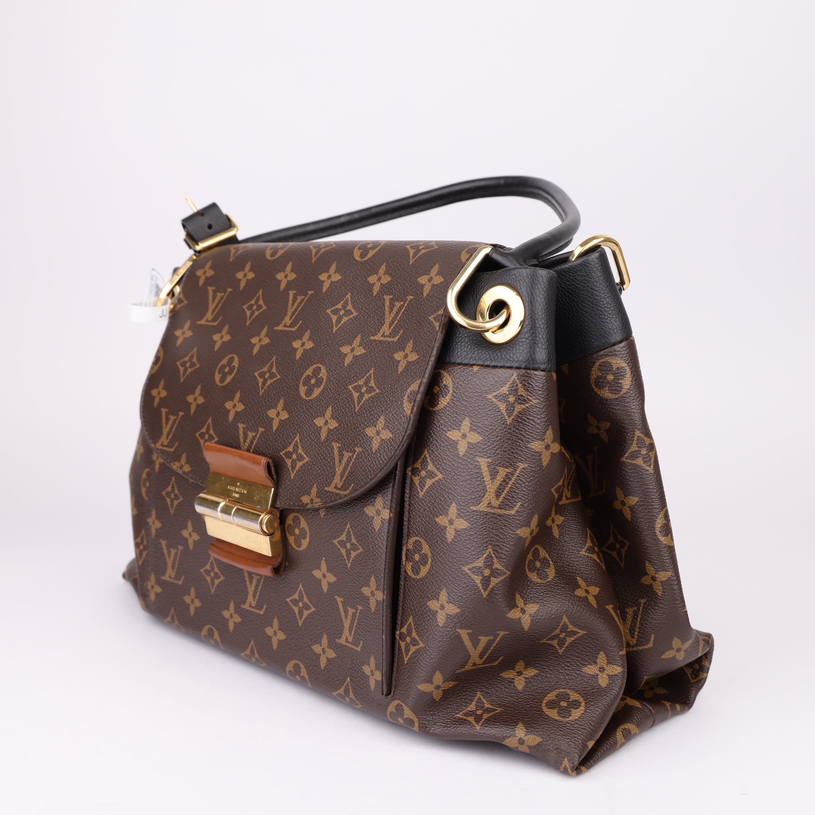 J1615 Louis Vuitton Quetsche Monogram Canvas Olympe Bag- Pre Owned