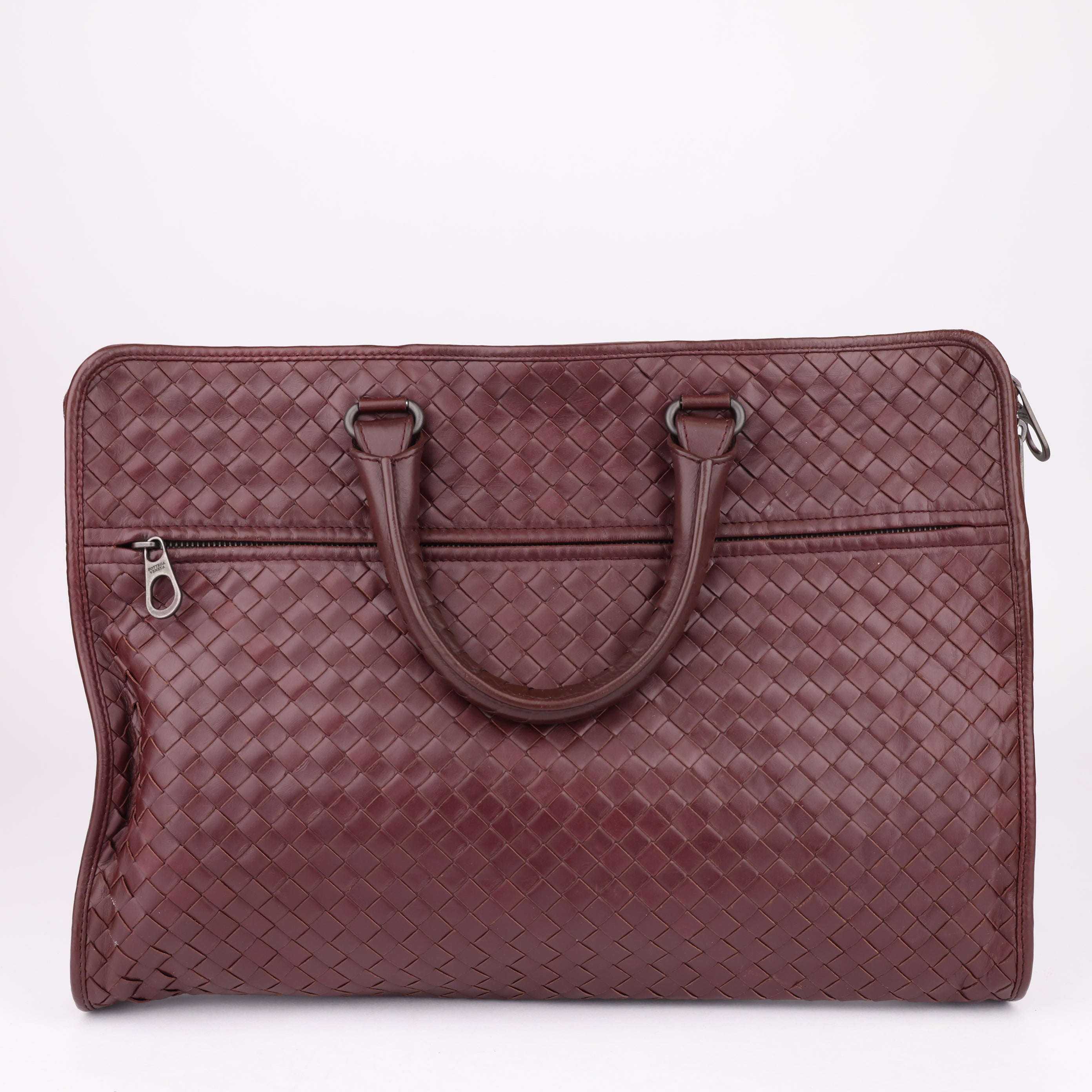 J1611 Bottega Veneta Intrecciato Business Bag- Pre Owned
