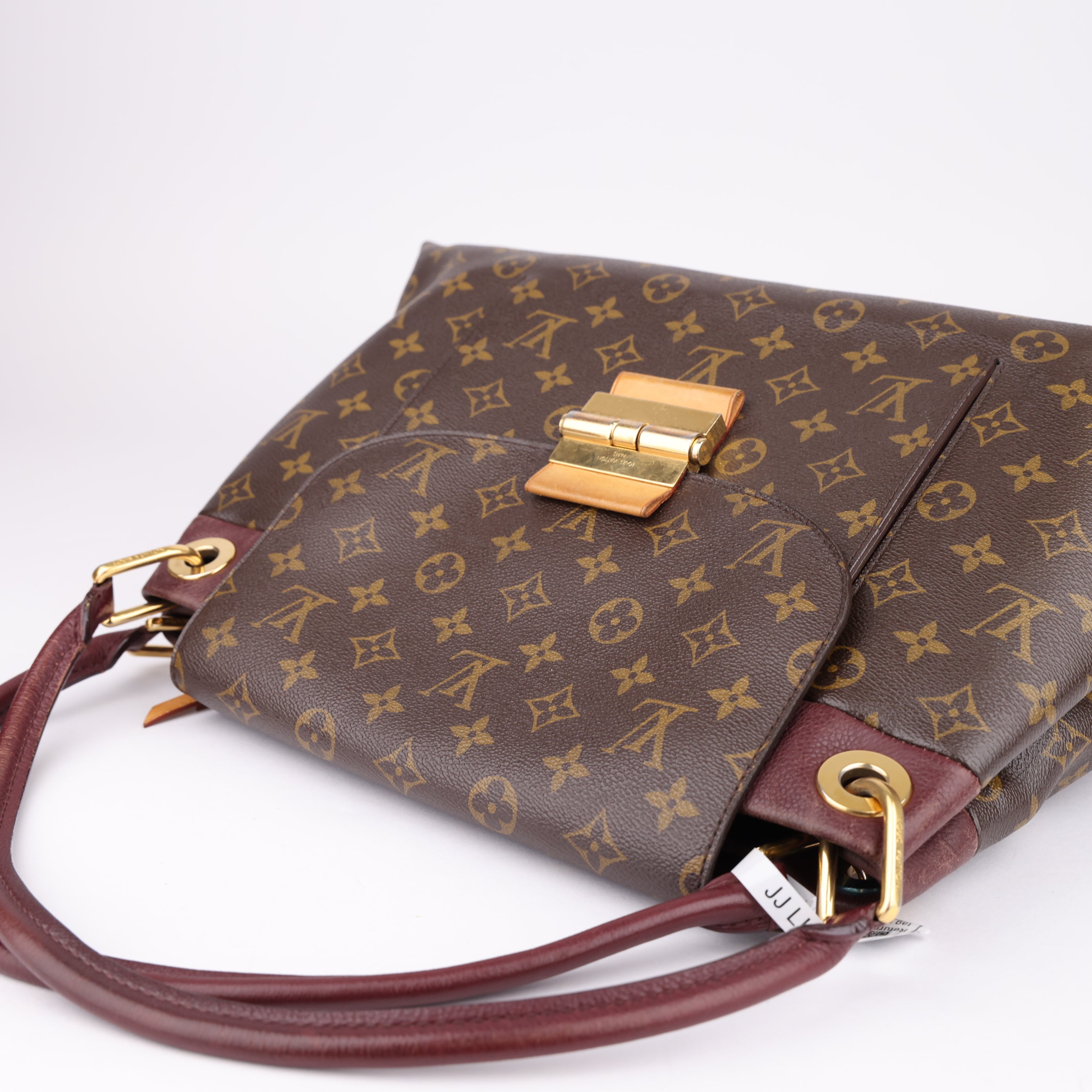 J1614 Louis Vuitton Quetsche Monogram Canvas Olympe Bag- Pre Owned