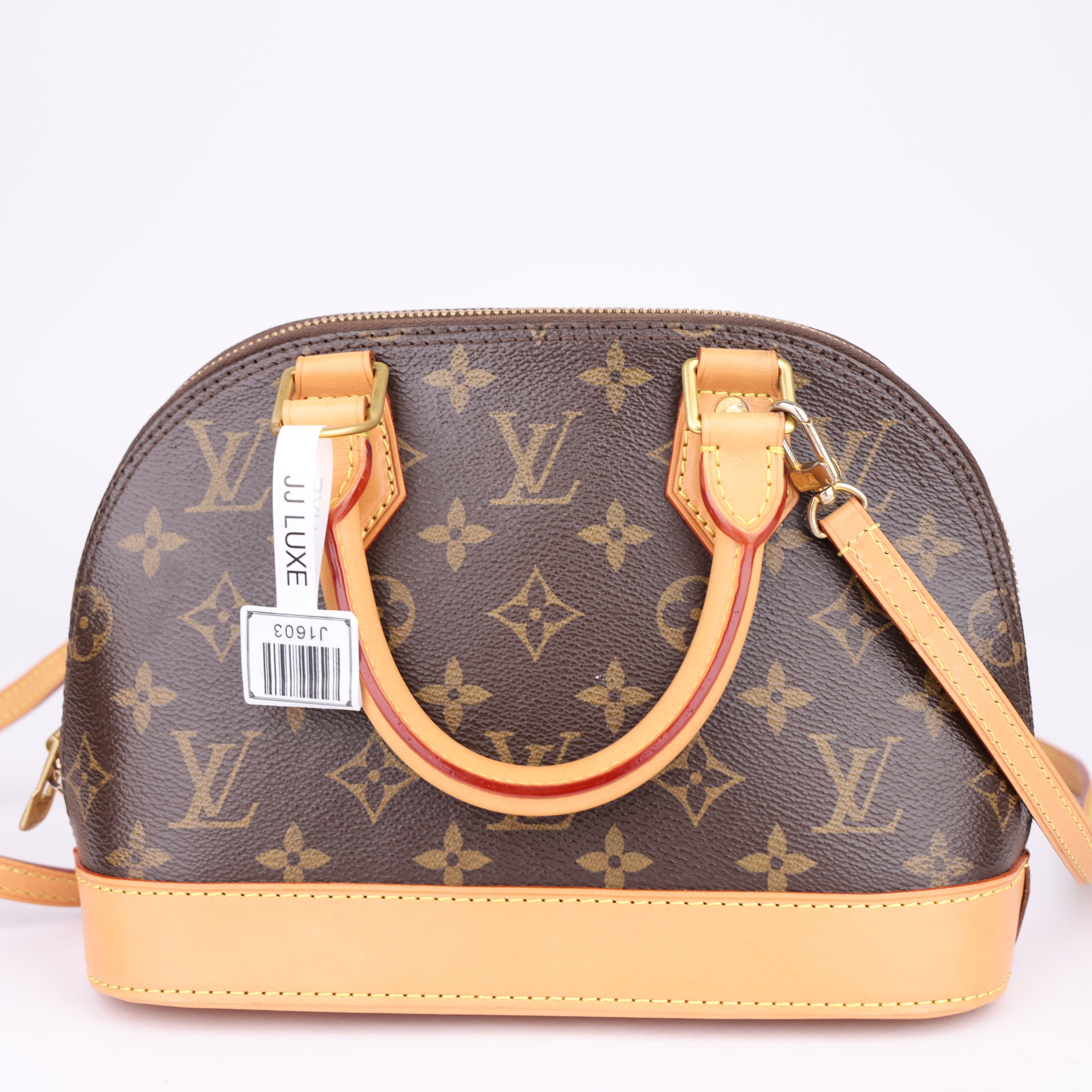 J1603 Louis Vuitton Alma BB Handbag- Pre Owned