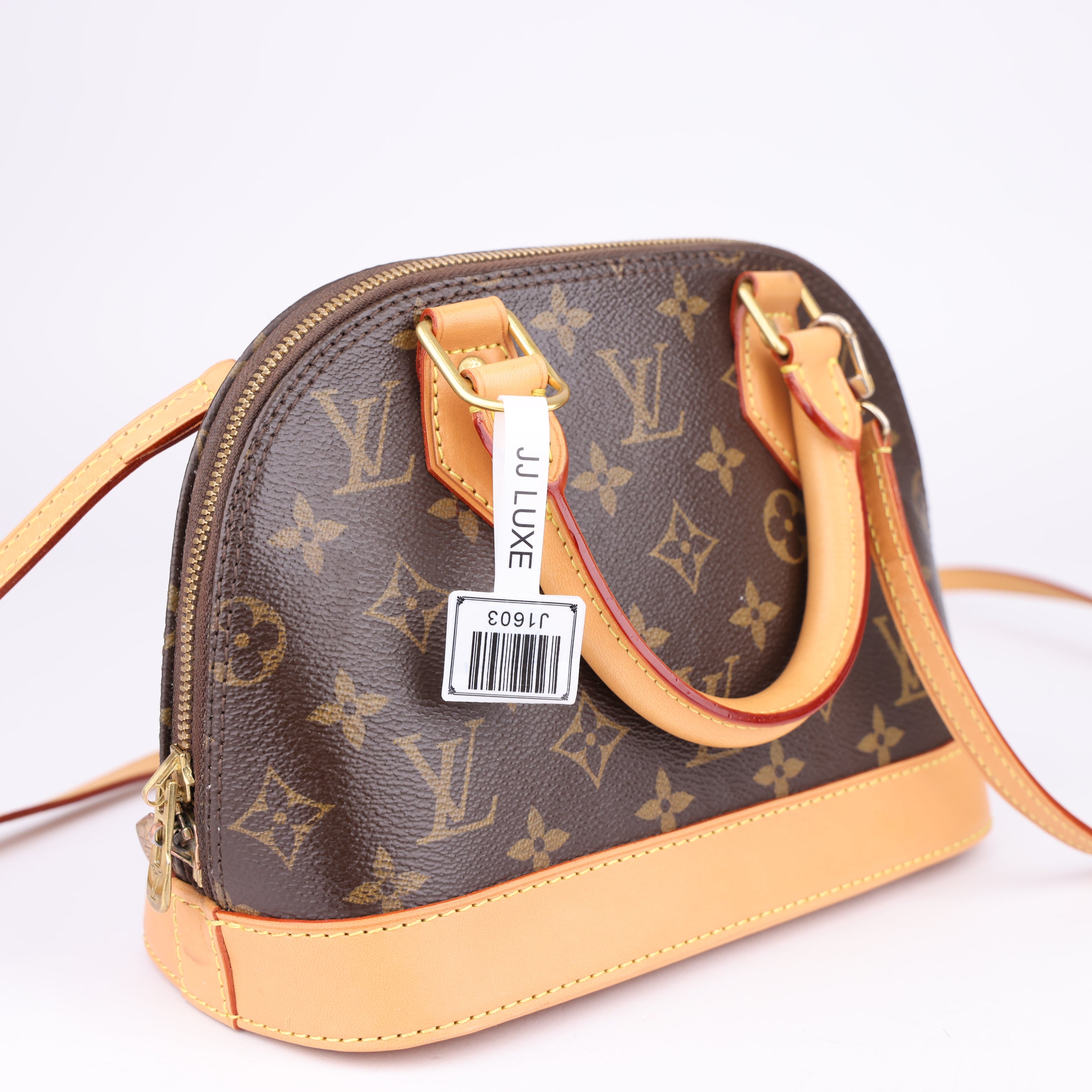 J1603 Louis Vuitton Alma BB Handbag- Pre Owned