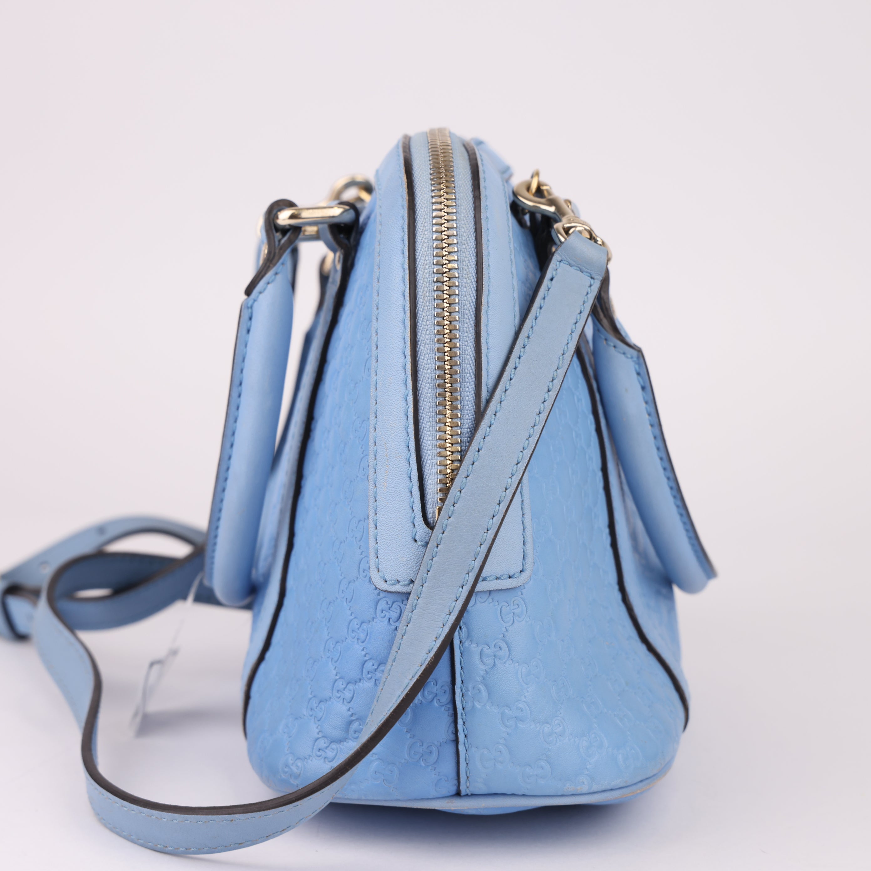 J1578 Gucci Mini Microguccissima Dome Satchel- Pre Owned