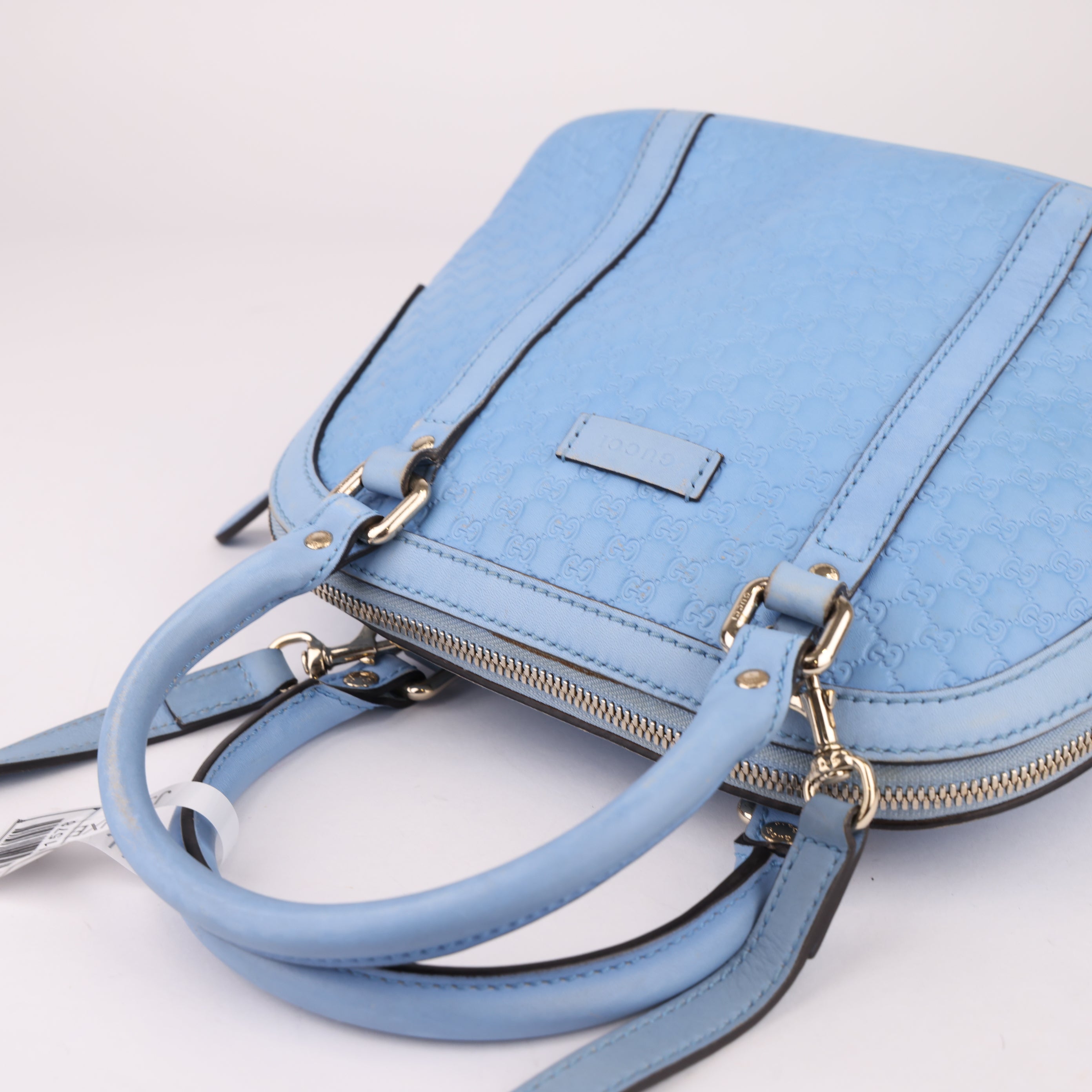 J1578 Gucci Mini Microguccissima Dome Satchel- Pre Owned