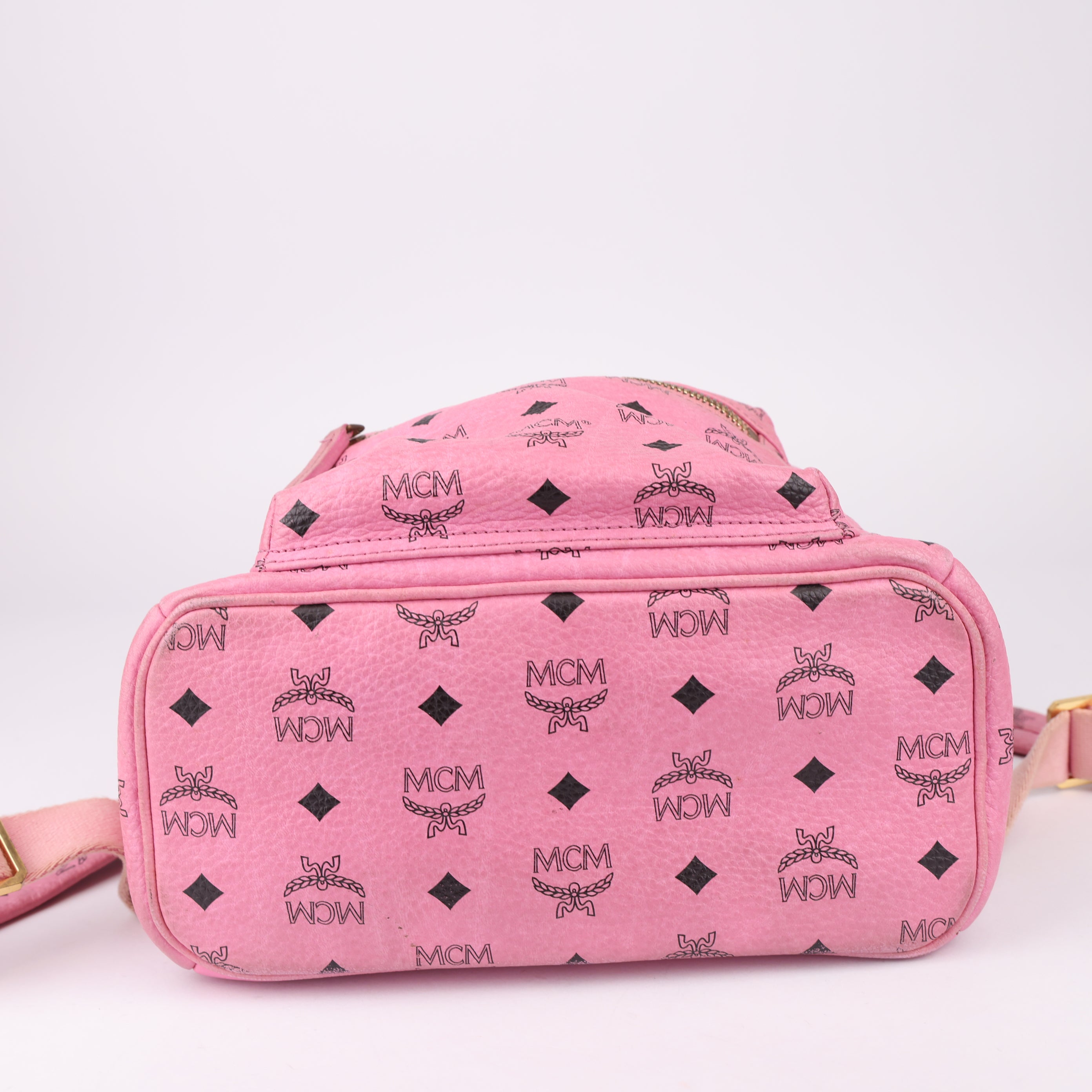 J1571 MCM Bebe Boo Side Studs Backpack- Pre Owned