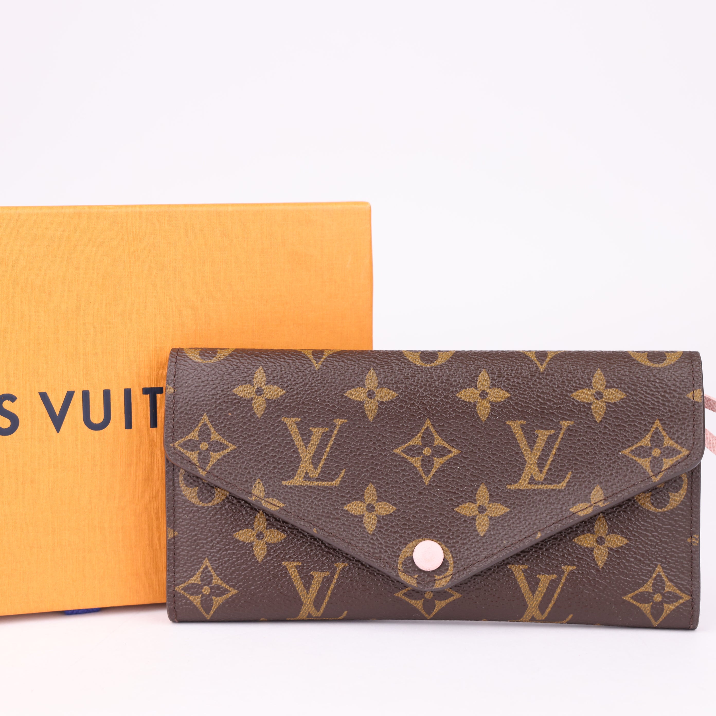 J1569 Louis Vuitton Monogram Sara Wallet- Pre Owned