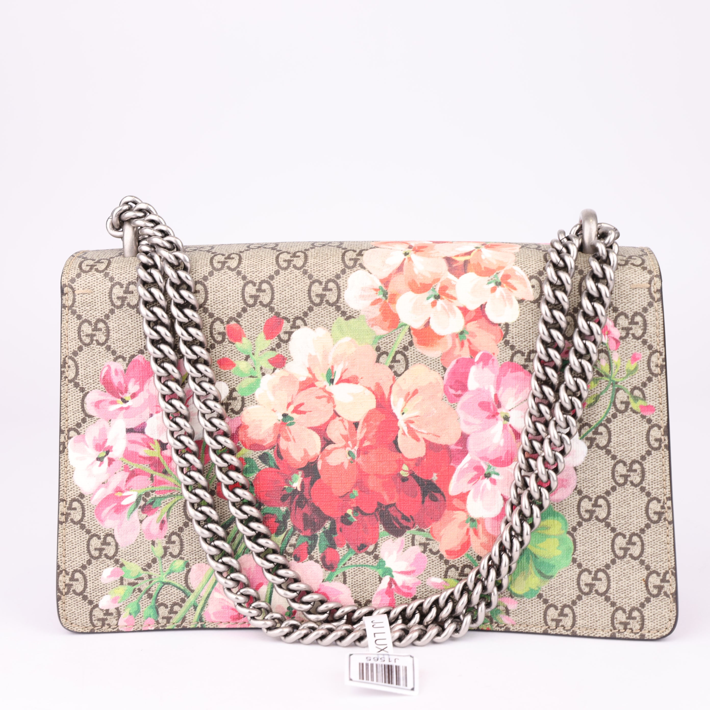 J1565 Gucci GG Marmont Floral Shoulder Bag- Pre Owned
