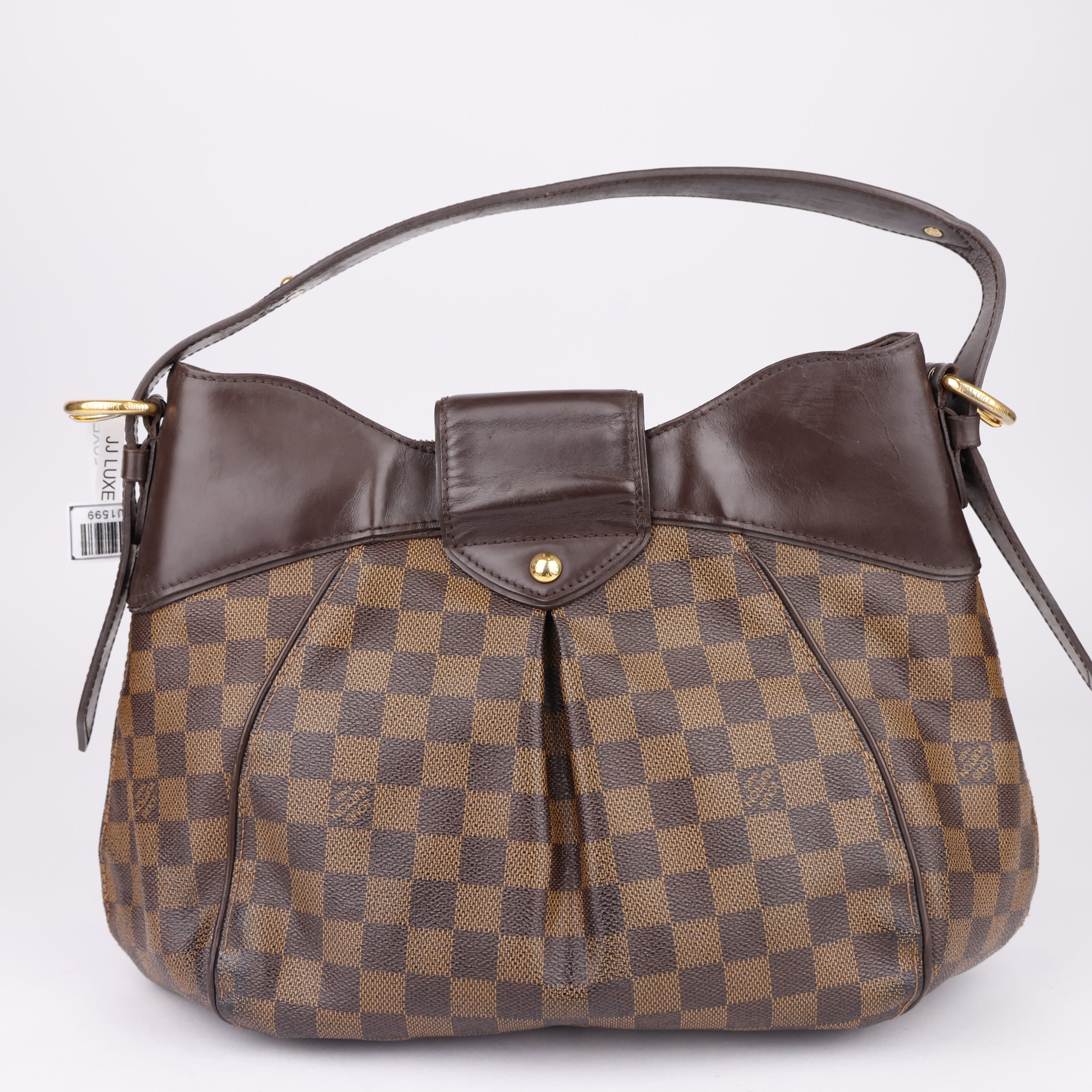 J1599 Louis Vuitton Damier Canvas Sistina Bag- Pre Owned