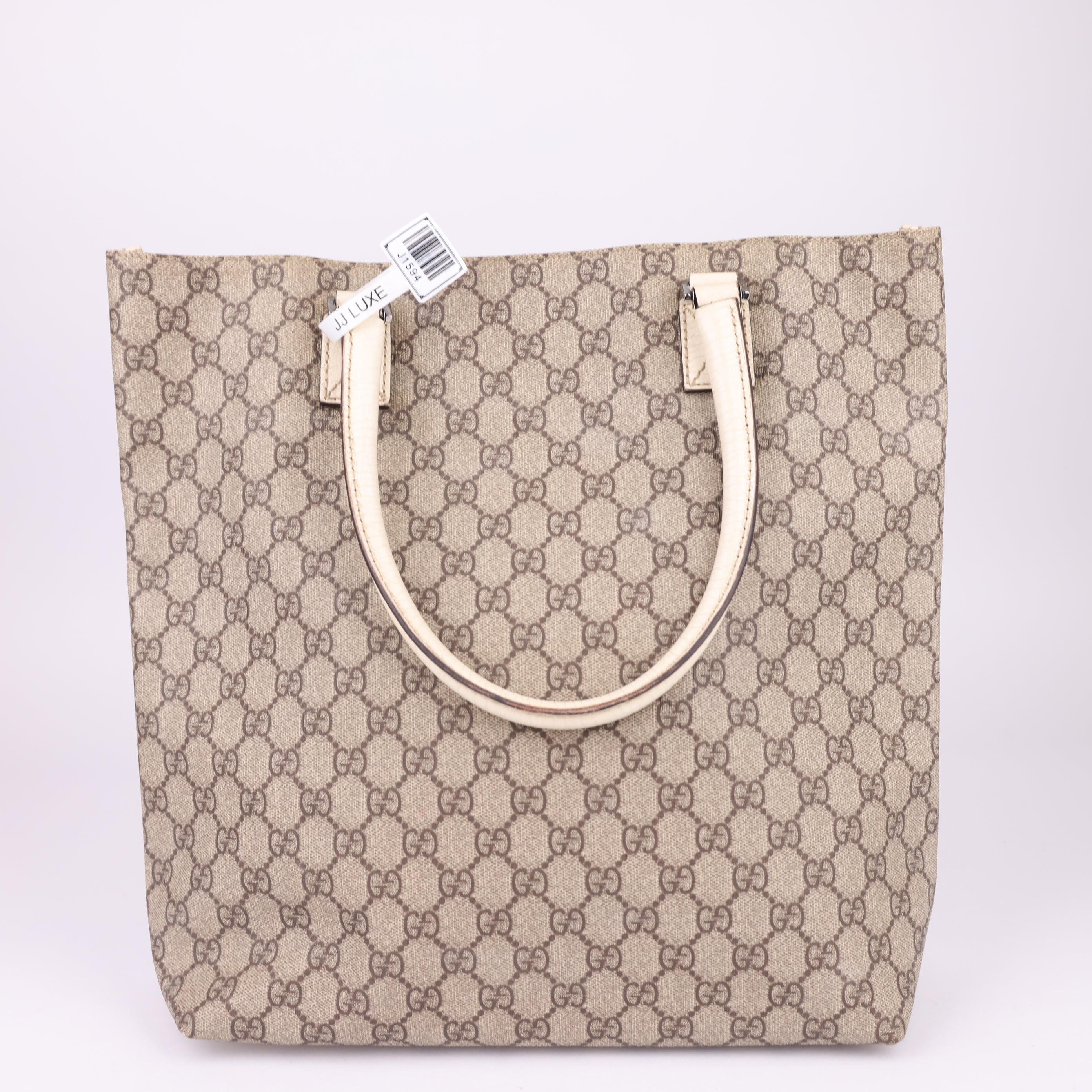 J1594 Gucci GG Supreme Tote Bag- Pre Owned