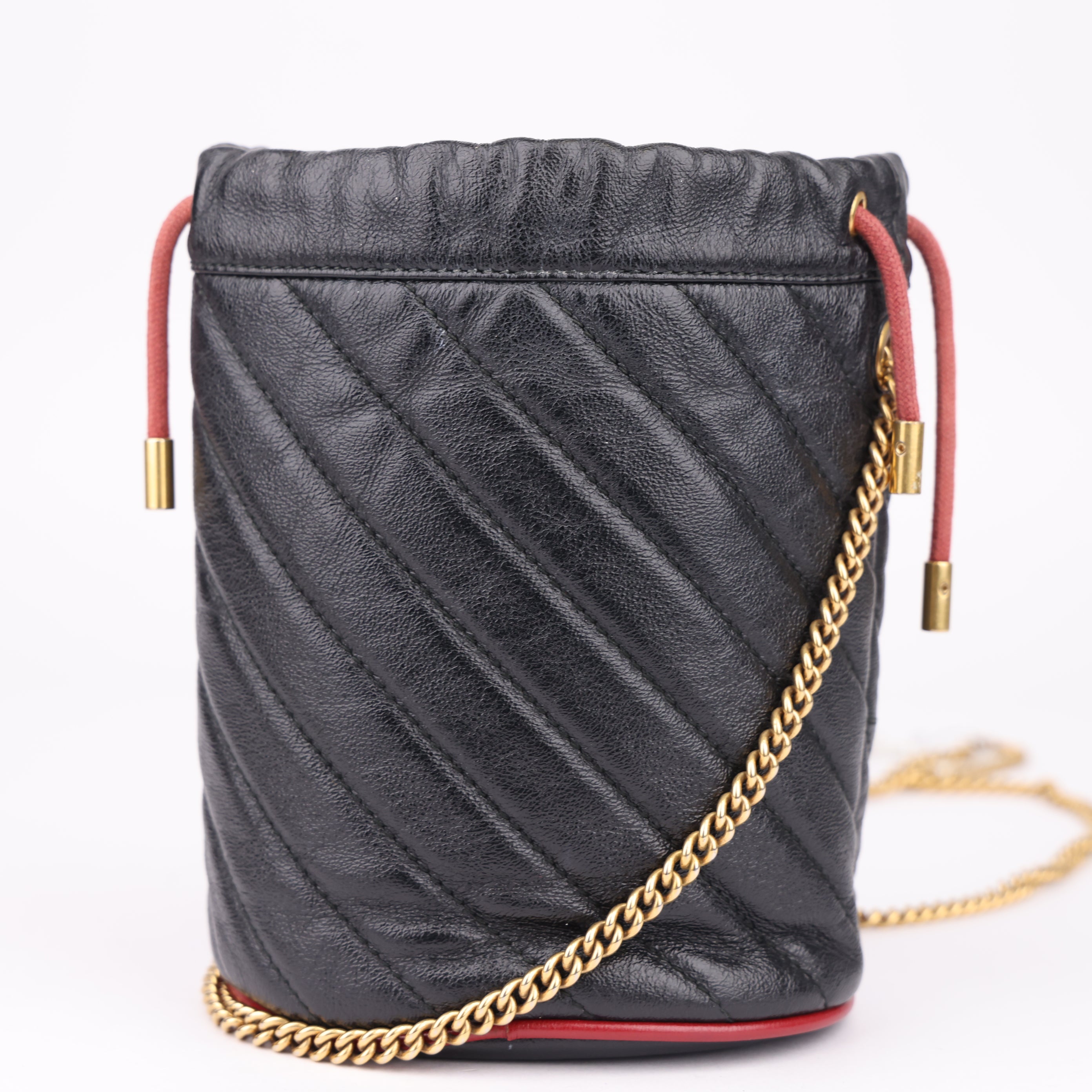 J1554 Gucci GG Marmont Bucket Bag- Pre Owned