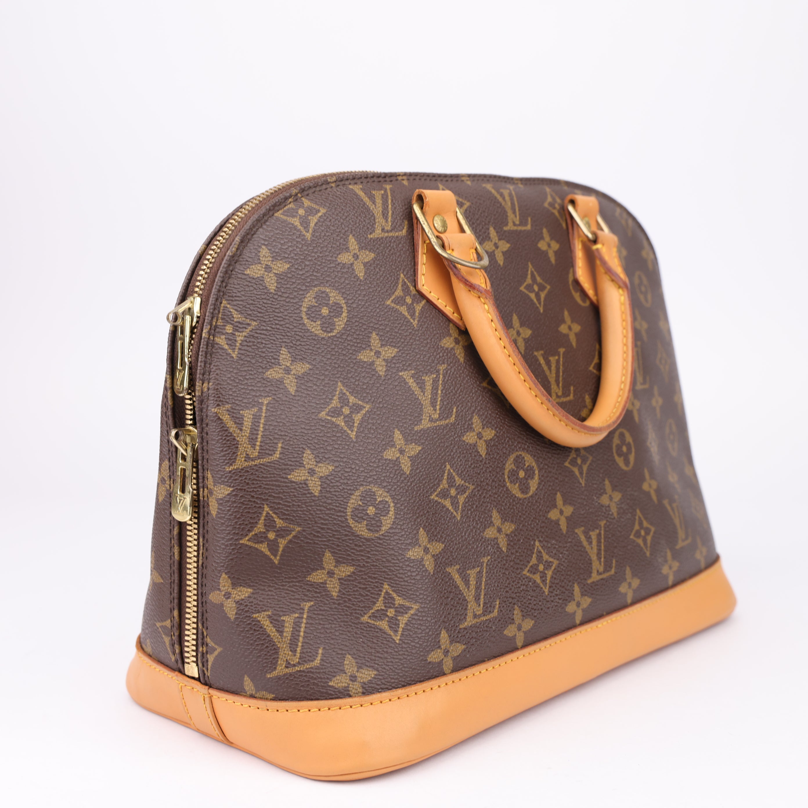 J1549 Louis Vuitton Monogram Canvas Alma PM Bag- Pre Owned