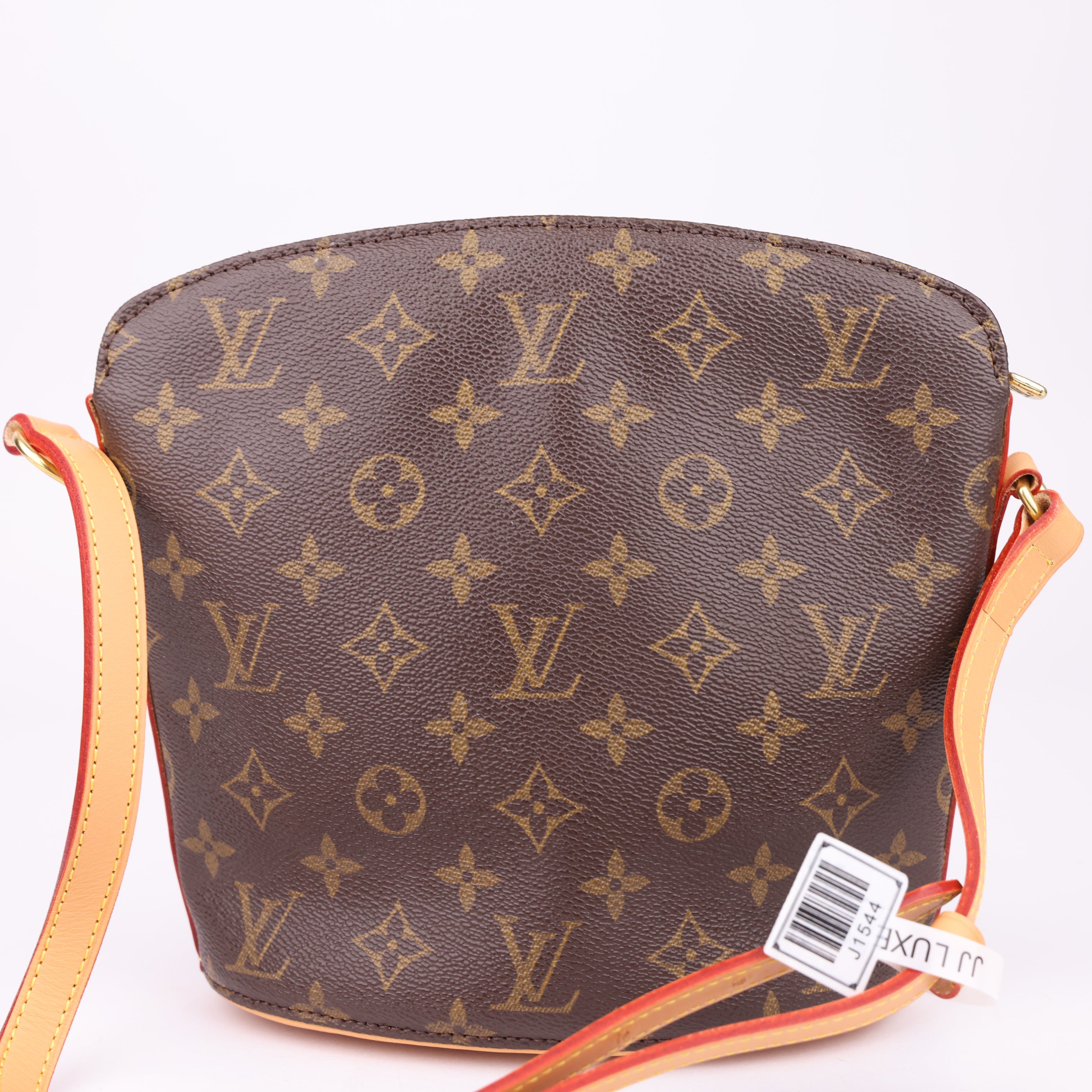 J1544 Louis Vuitton Monogram Drouot Shoulder Bag- Pre Owned