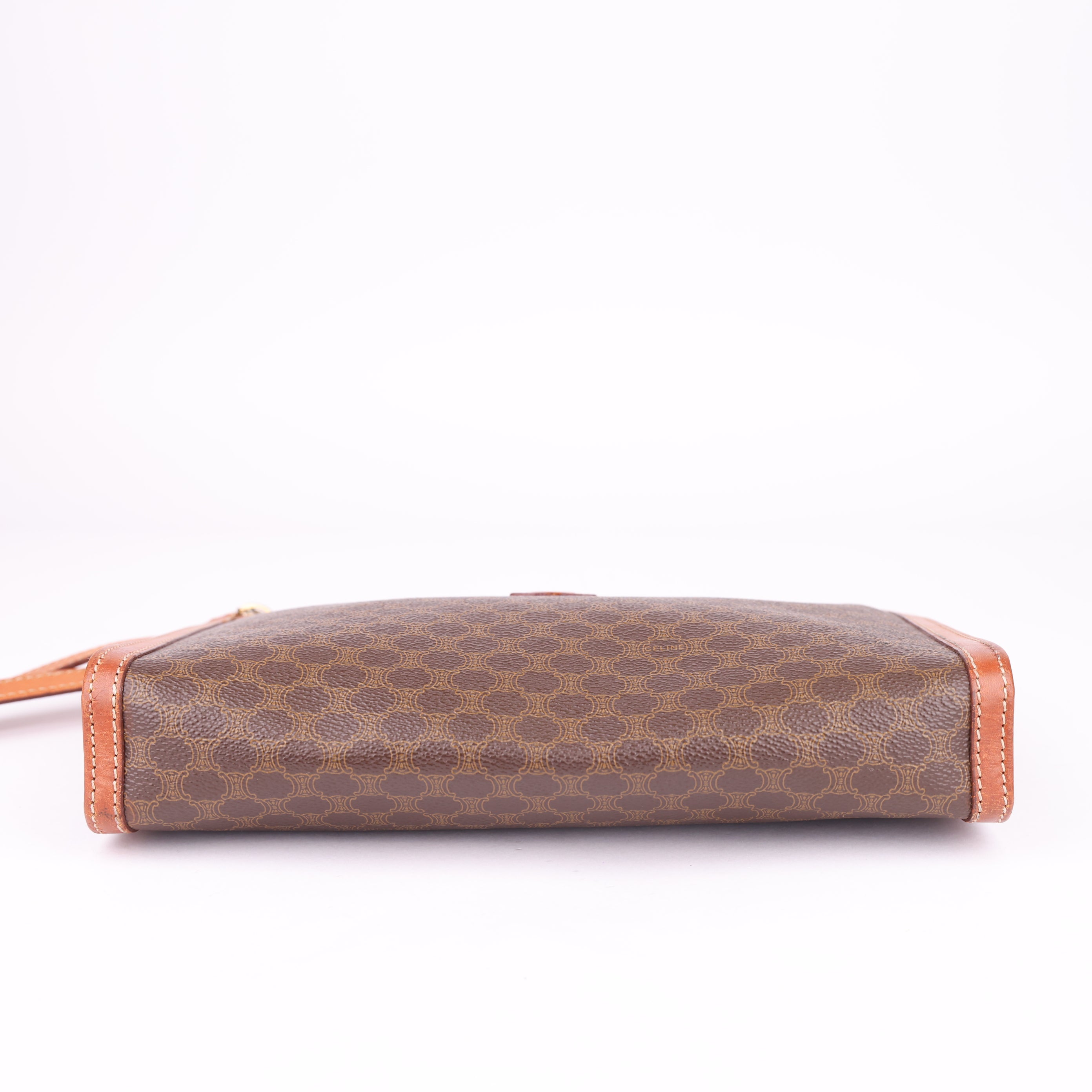 J1524 Celine Macadam PVC Leather Clutch Bag- Pre Owned