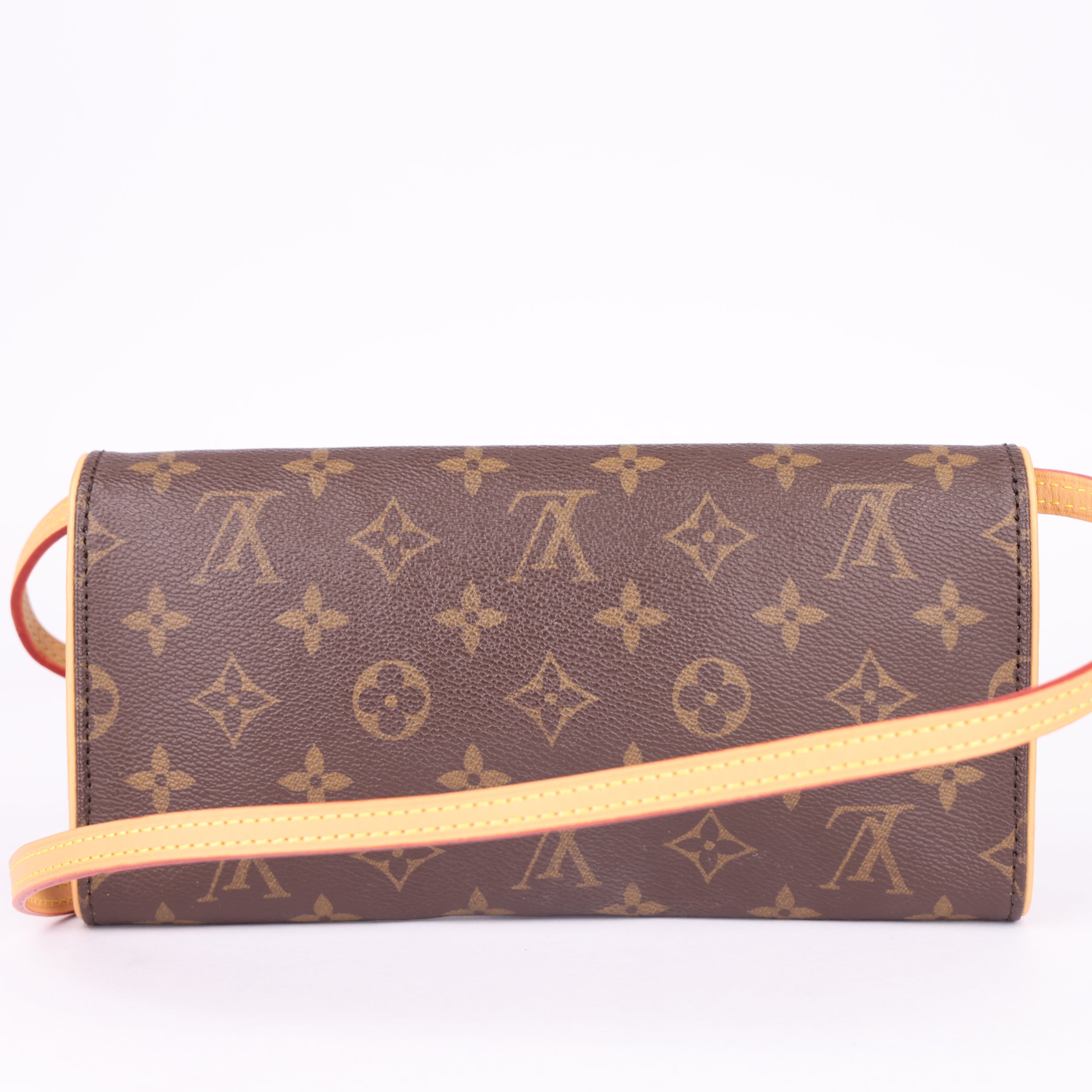 J1538 Louis Vuitton Monogram Pochette Twin PM Shoulder Bag- Pre Owned