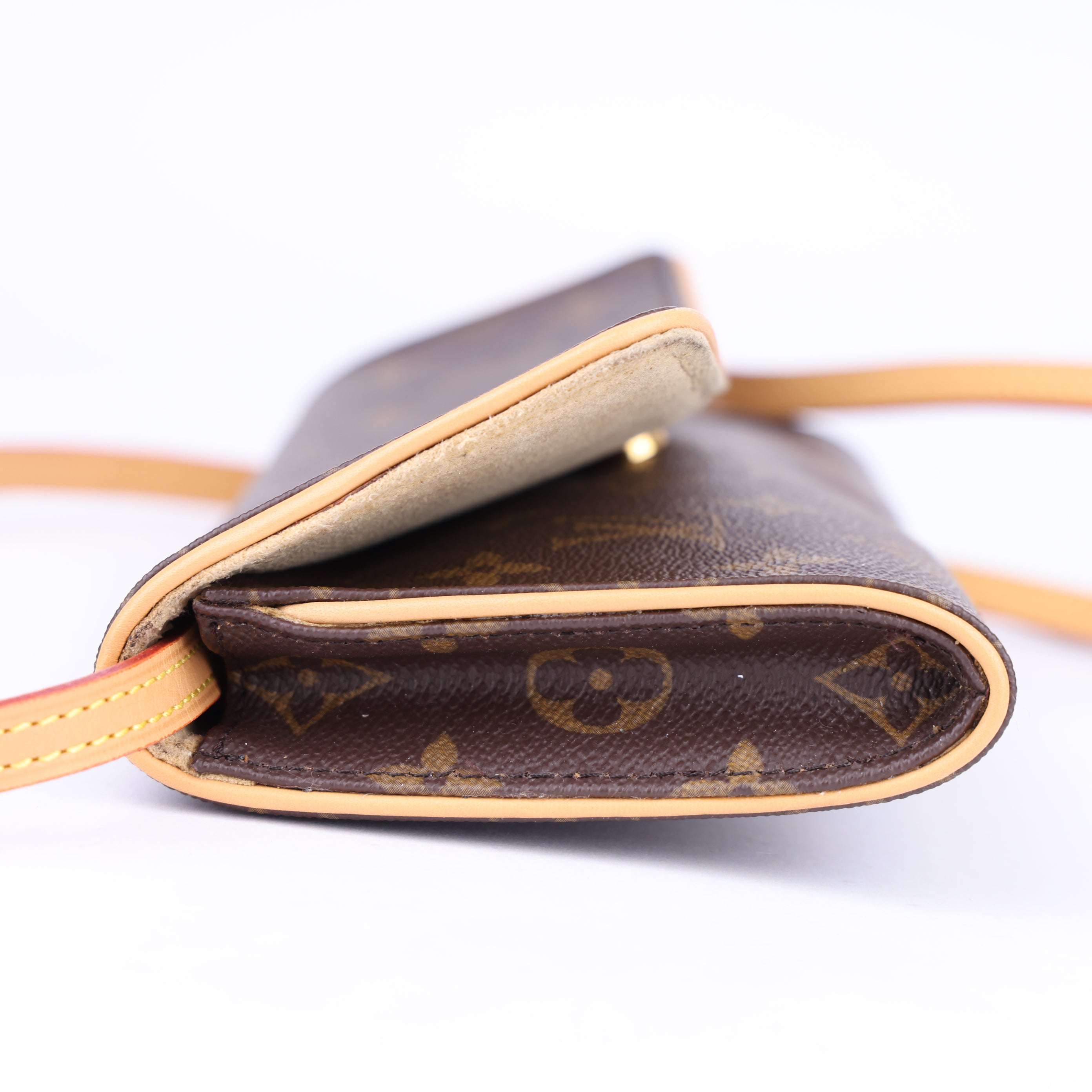 J1538 Louis Vuitton Monogram Pochette Twin PM Shoulder Bag- Pre Owned