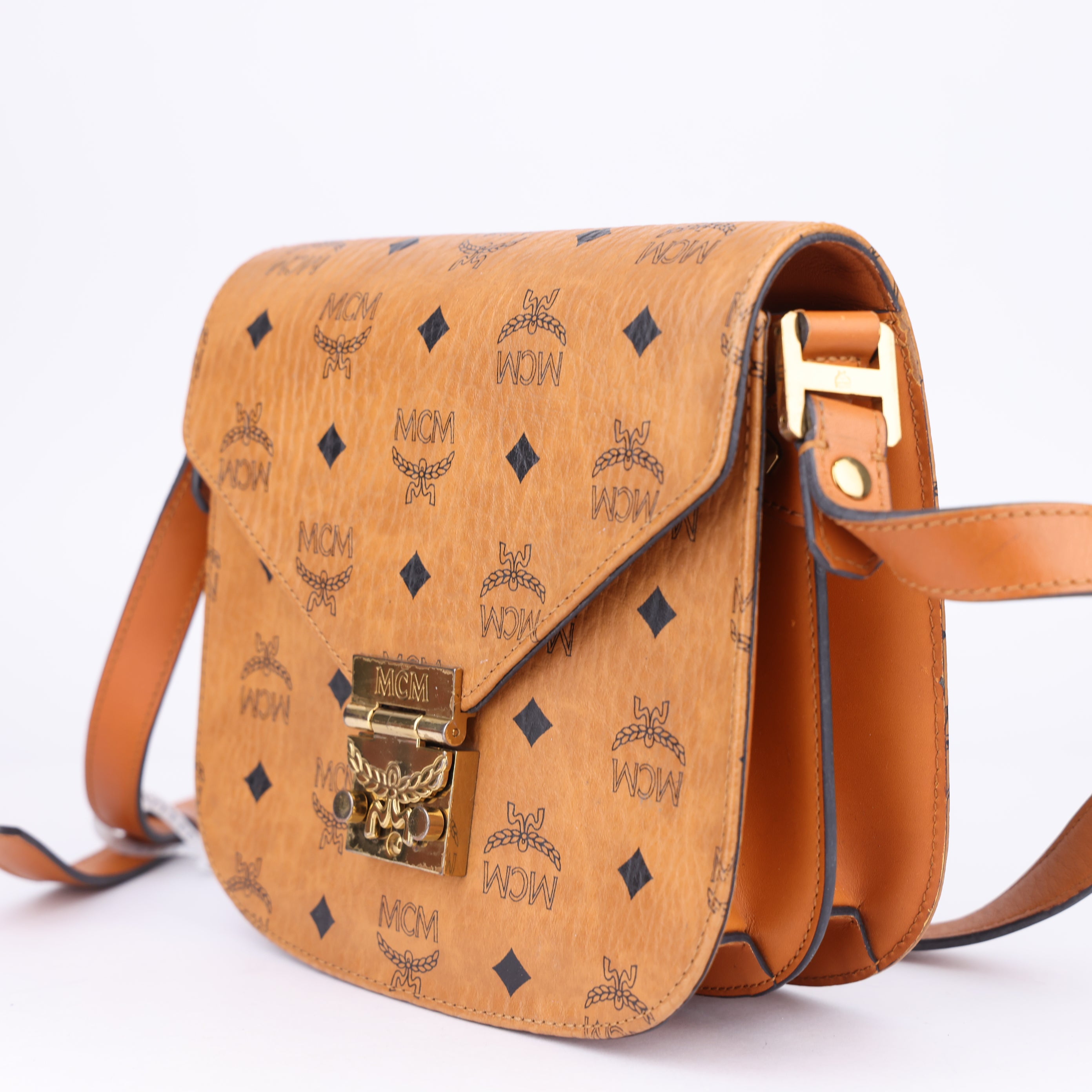 J1506 MCM patricia crossbody Bag- Pre Owned