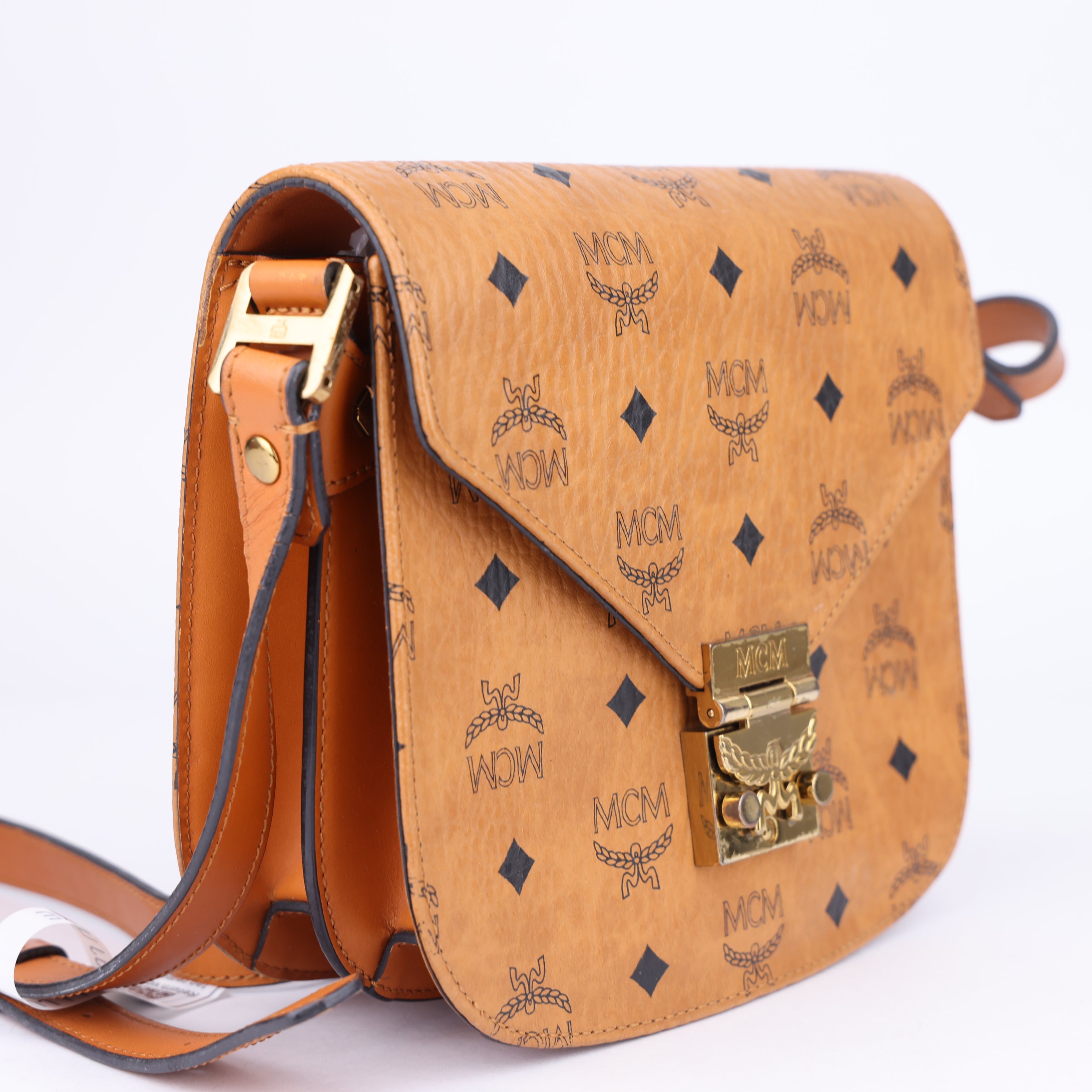 J1506 MCM patricia crossbody Bag- Pre Owned