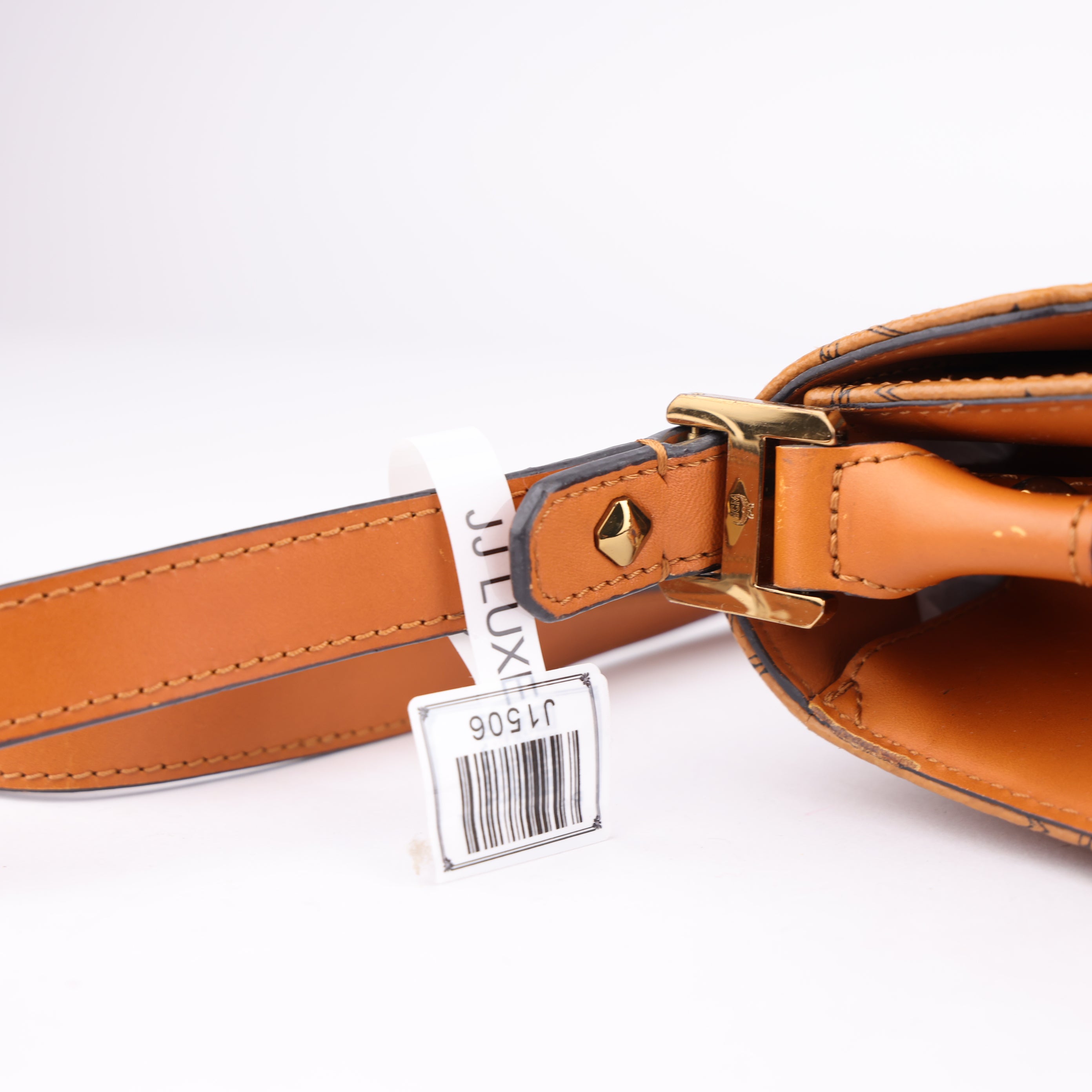 J1506 MCM patricia crossbody Bag- Pre Owned