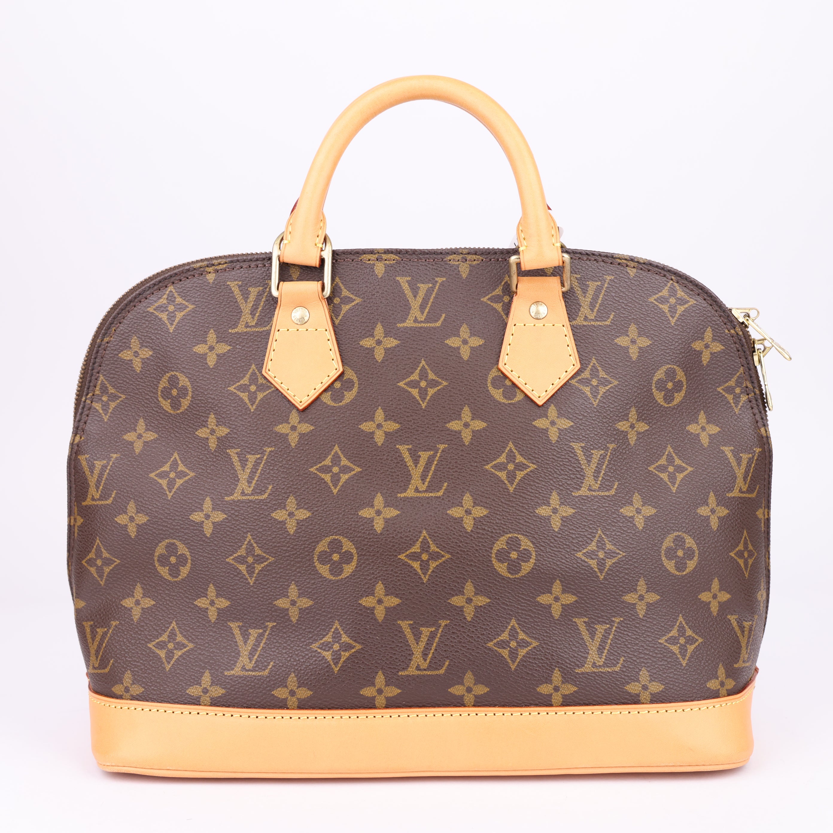 J1515 Louis Vuitton Brown Alma PM Bag- Pre Owned