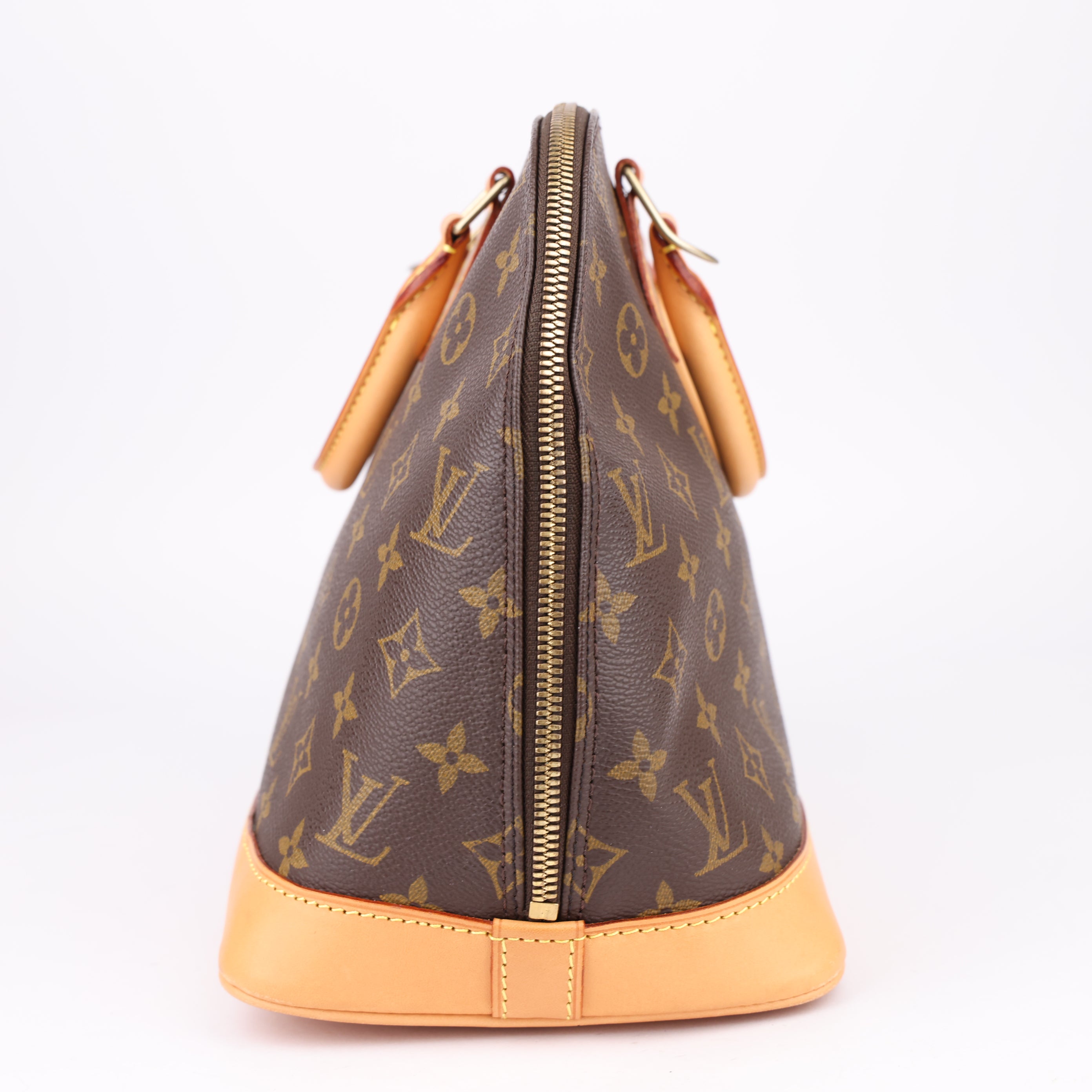 J1515 Louis Vuitton Brown Alma PM Bag- Pre Owned