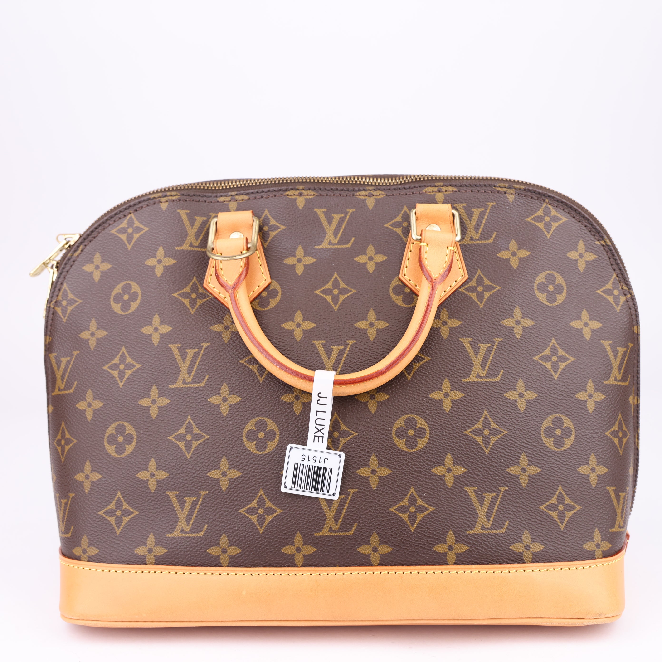 J1515 Louis Vuitton Brown Alma PM Bag- Pre Owned