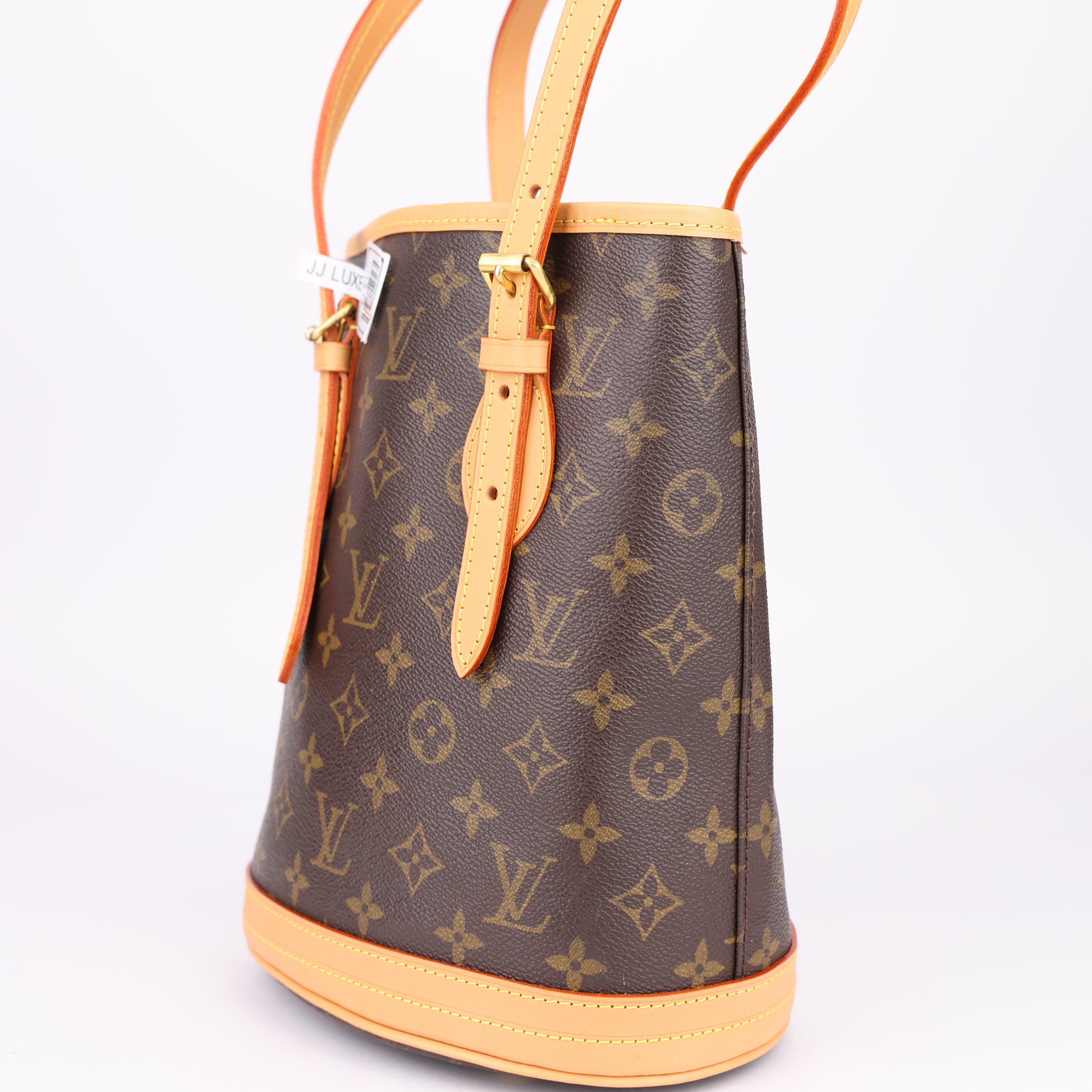 J1511 Louis Vuitton Petit Bucket Bag Monogram- Pre Owned