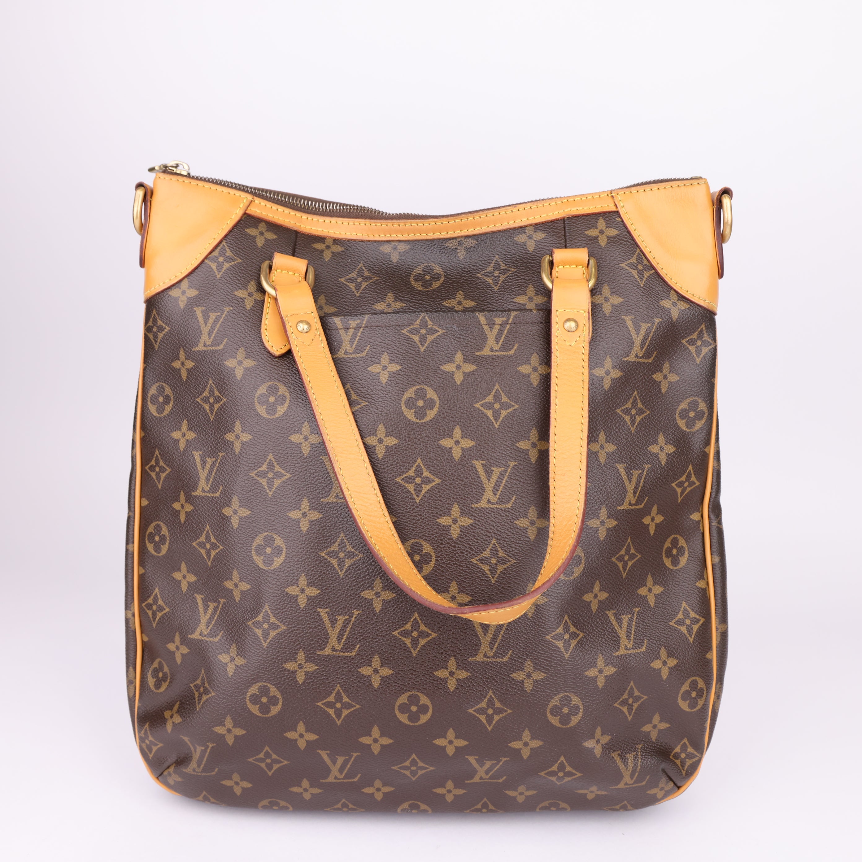 J1516 Louis Vuitton Monogram Canvas Odeon GM Bag- Pre Owned