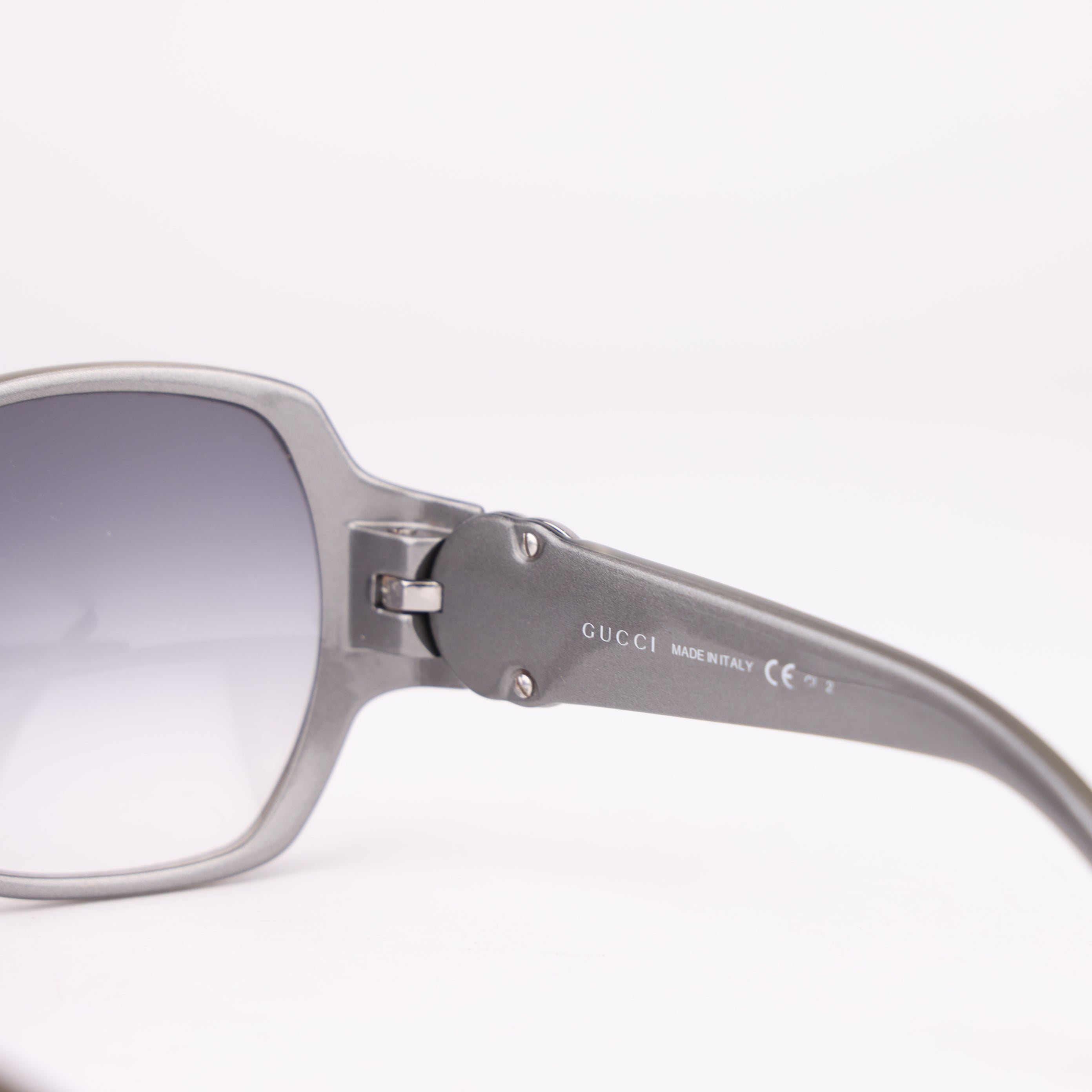 J1505 Gucci Gafas Púrpura Plástico - Pre Owned