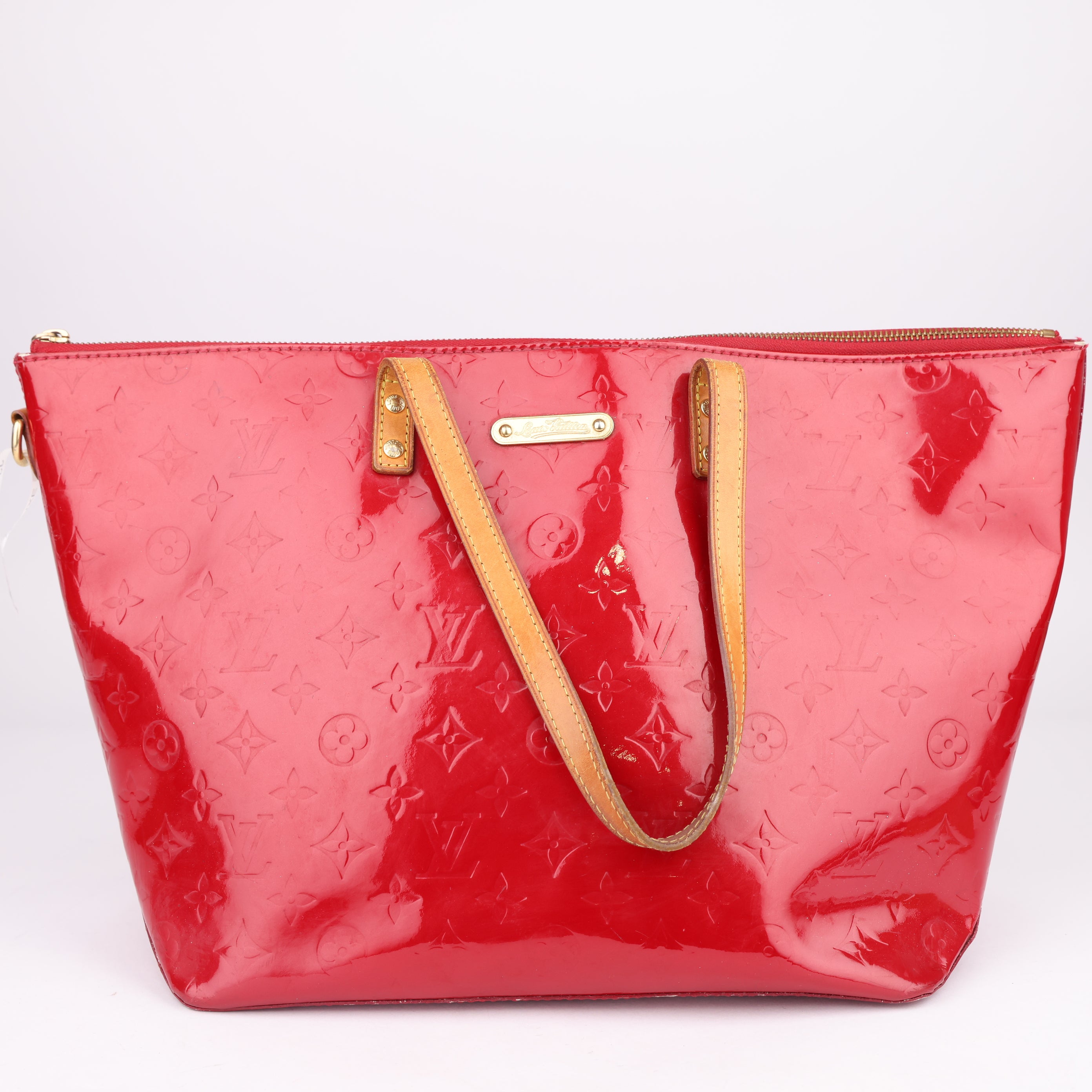 J1483 Louis Vuitton Monogram Vernis Bellevue Bag- Pre Owned