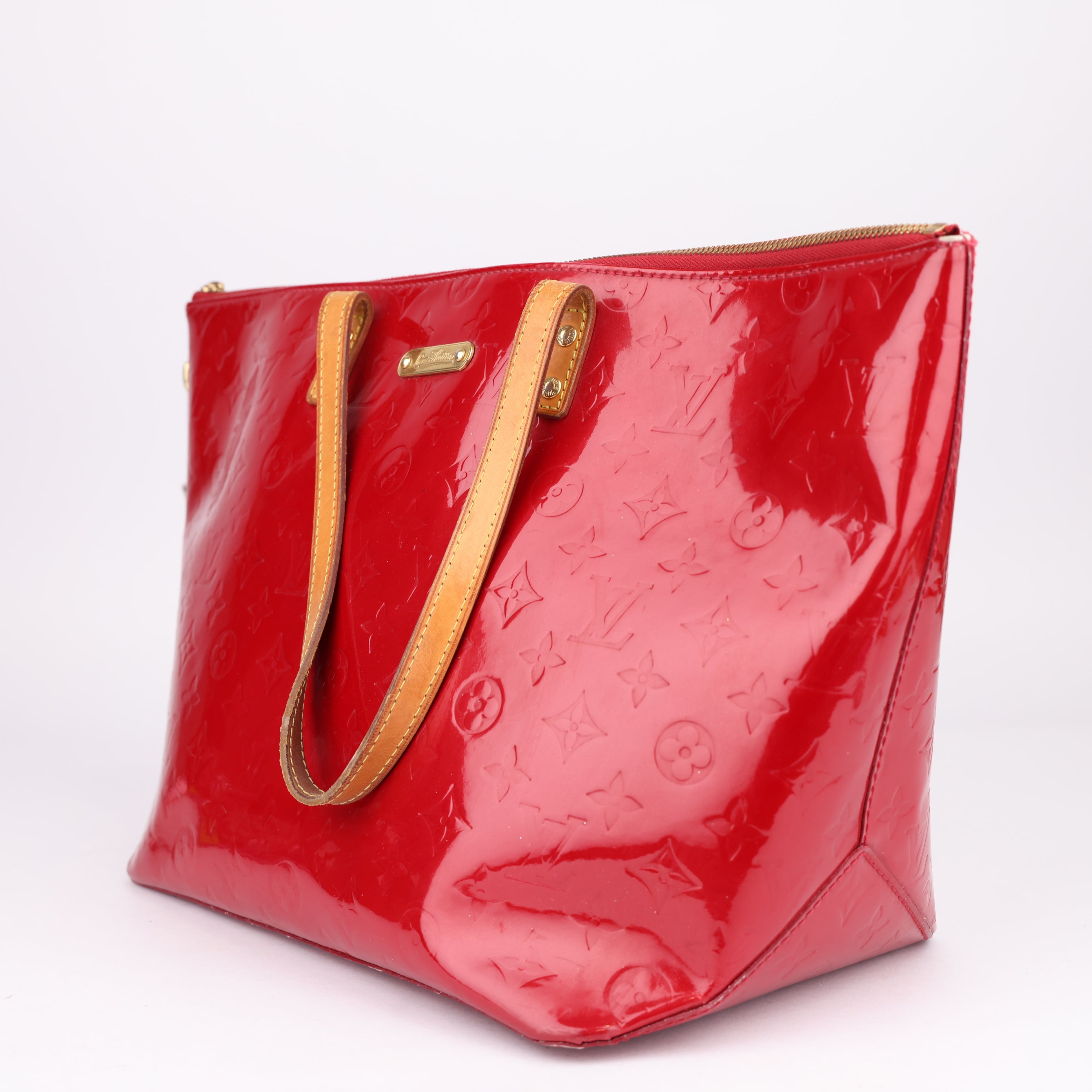 J1483 Louis Vuitton Monogram Vernis Bellevue Bag- Pre Owned