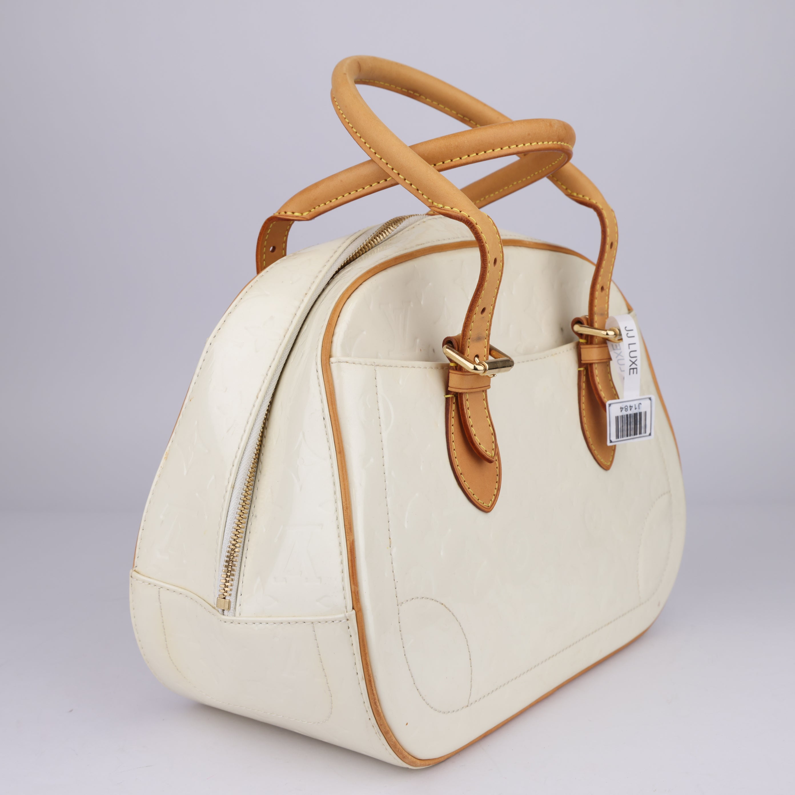 J1484 Louis Vuitton Perle Monogram Vernis Summit Drive Bag- Pre Owned