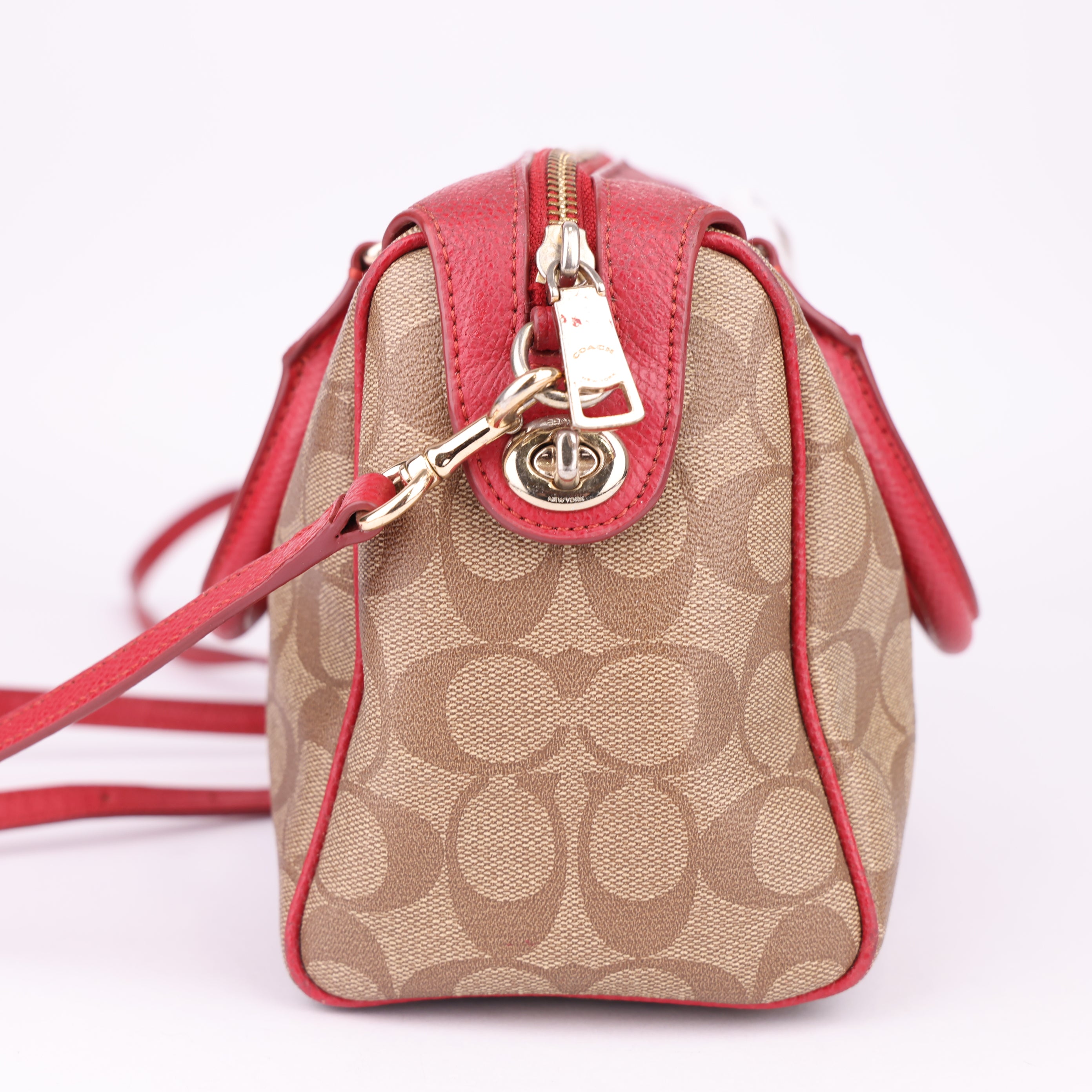 J1476 Coach Bennett Mini Satchel Tote Handbag- Pre Owned