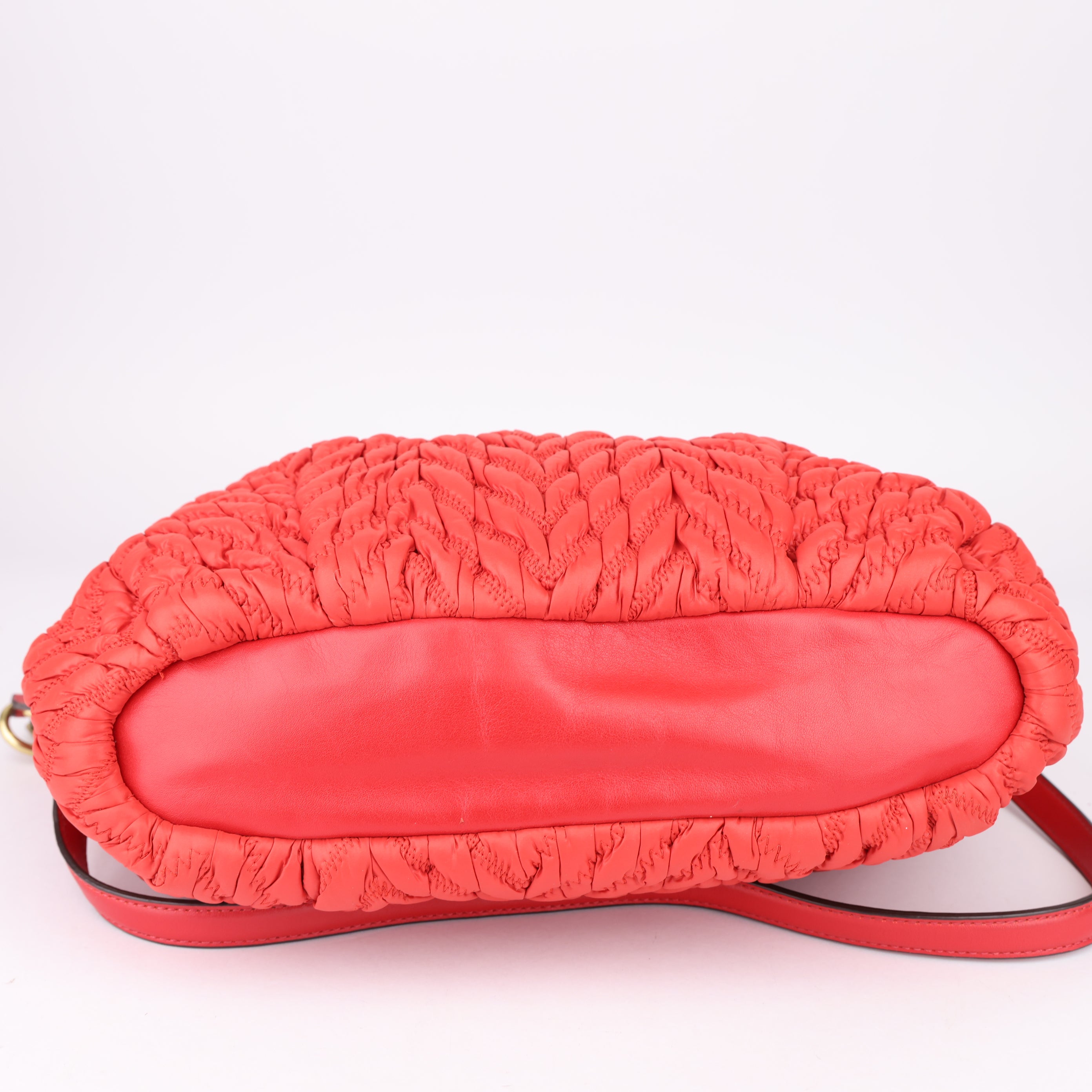 J1478 Coach Madison Nylon Leather 2way Bag Shoulder Bags- Pre Owned