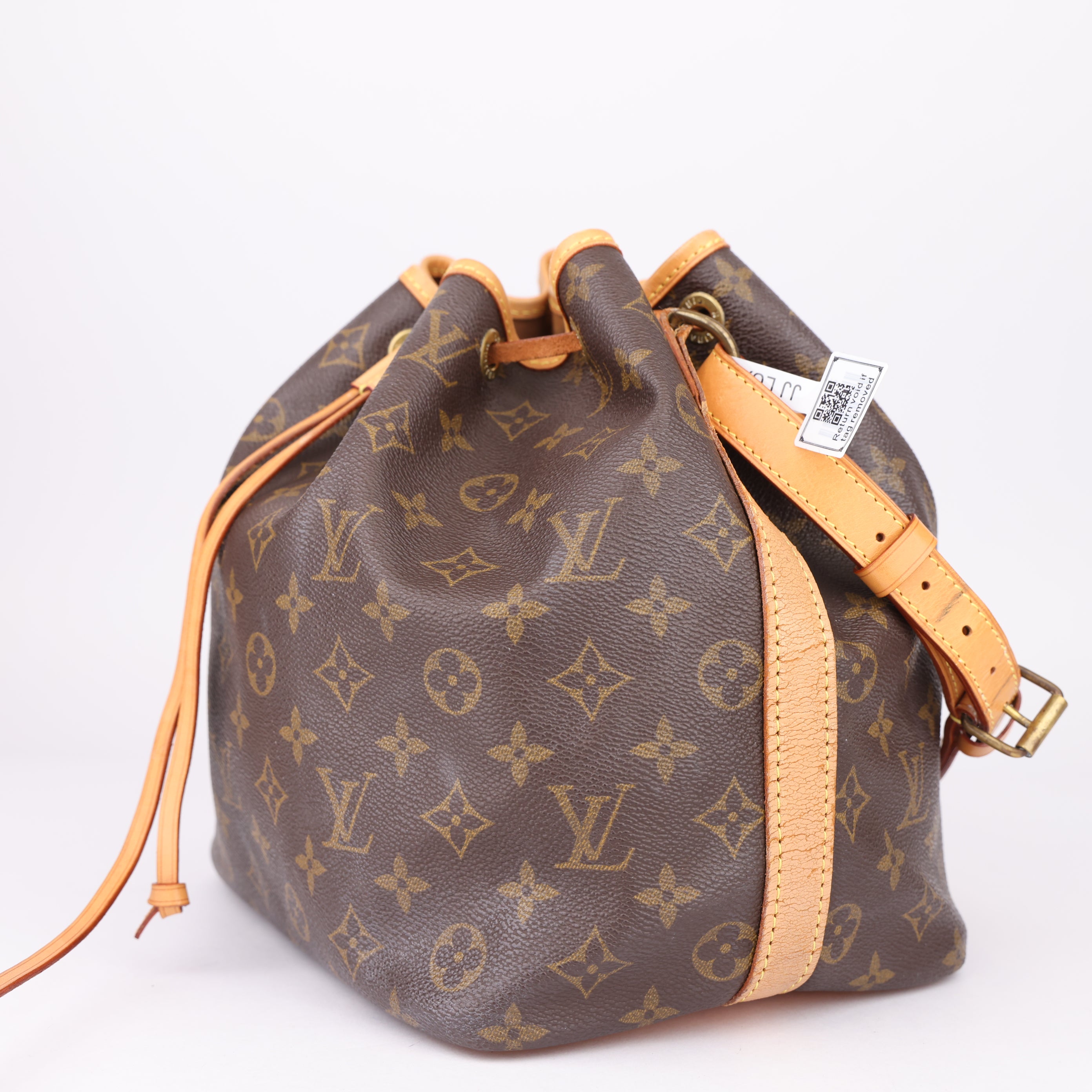 J1462 Louis Vuitton Petit Noé Bag in Monogram Canvas- Pre Owned