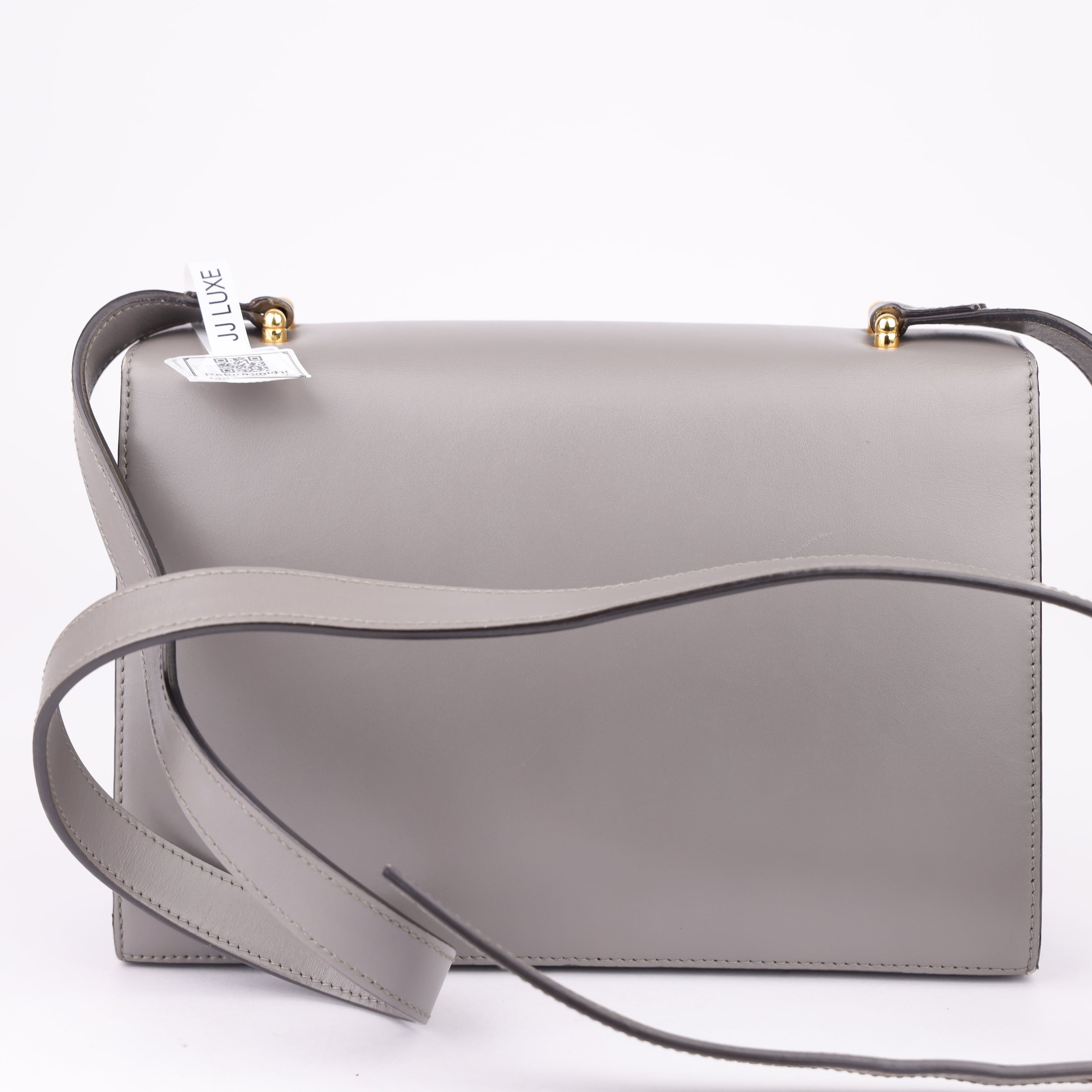 J1495 Gucci Zumi Leather Shoulder Bag Brown- Pre Owned