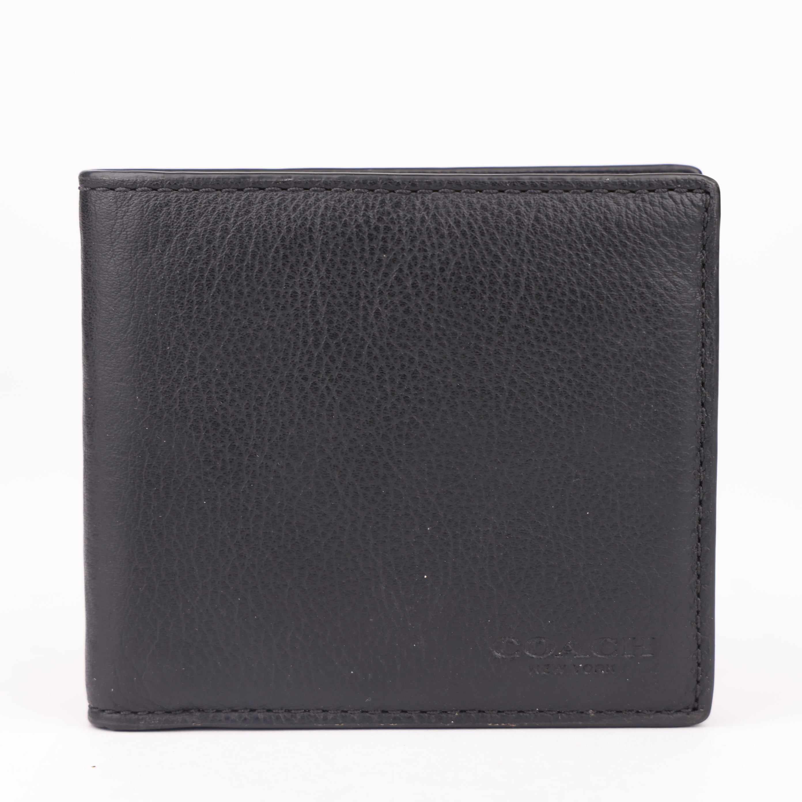 J1491 COACH NWT Mens Compact ID Sport Wallet- Pre Owned