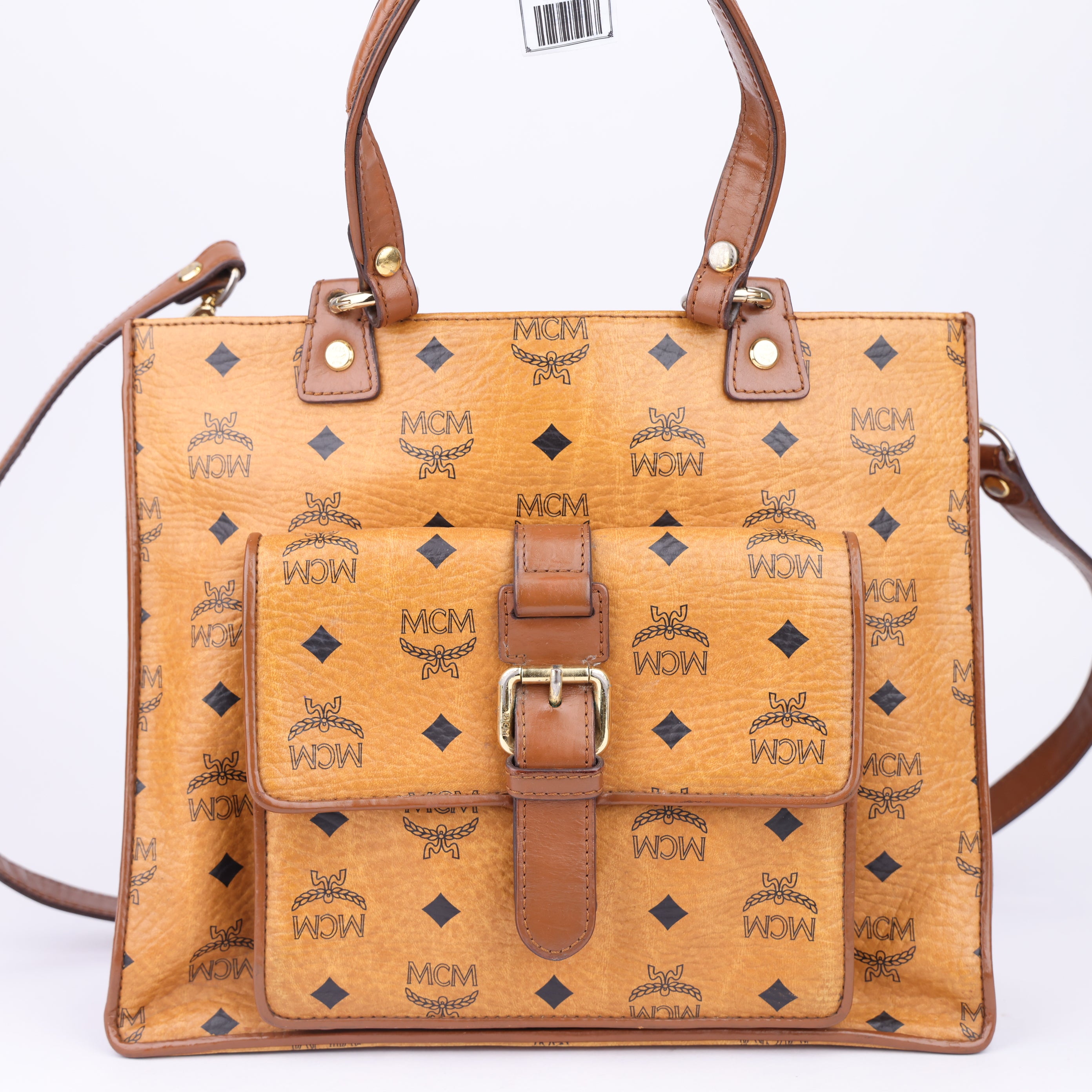 J1497 MCM Two Way Bag- Pre Owned