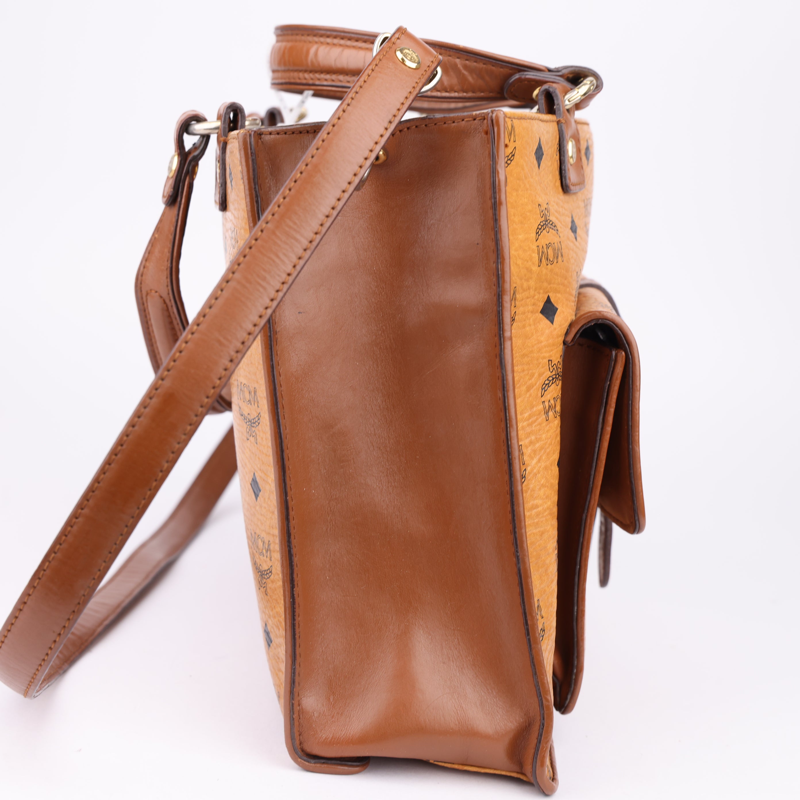 J1497 MCM Two Way Bag- Pre Owned