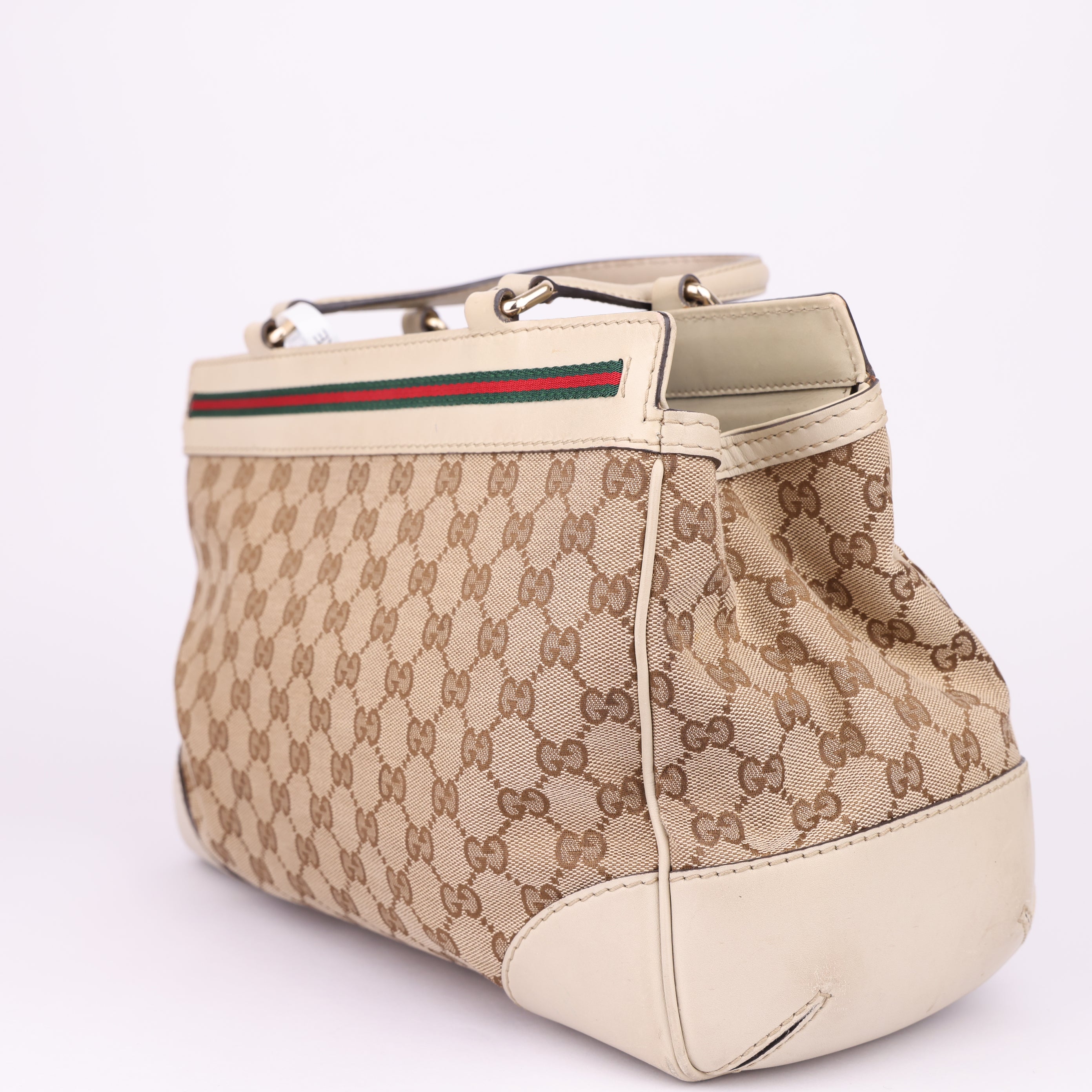 J1461 Gucci Mayfair Medium GG Canvas Shoulder Bag- Pre Owned