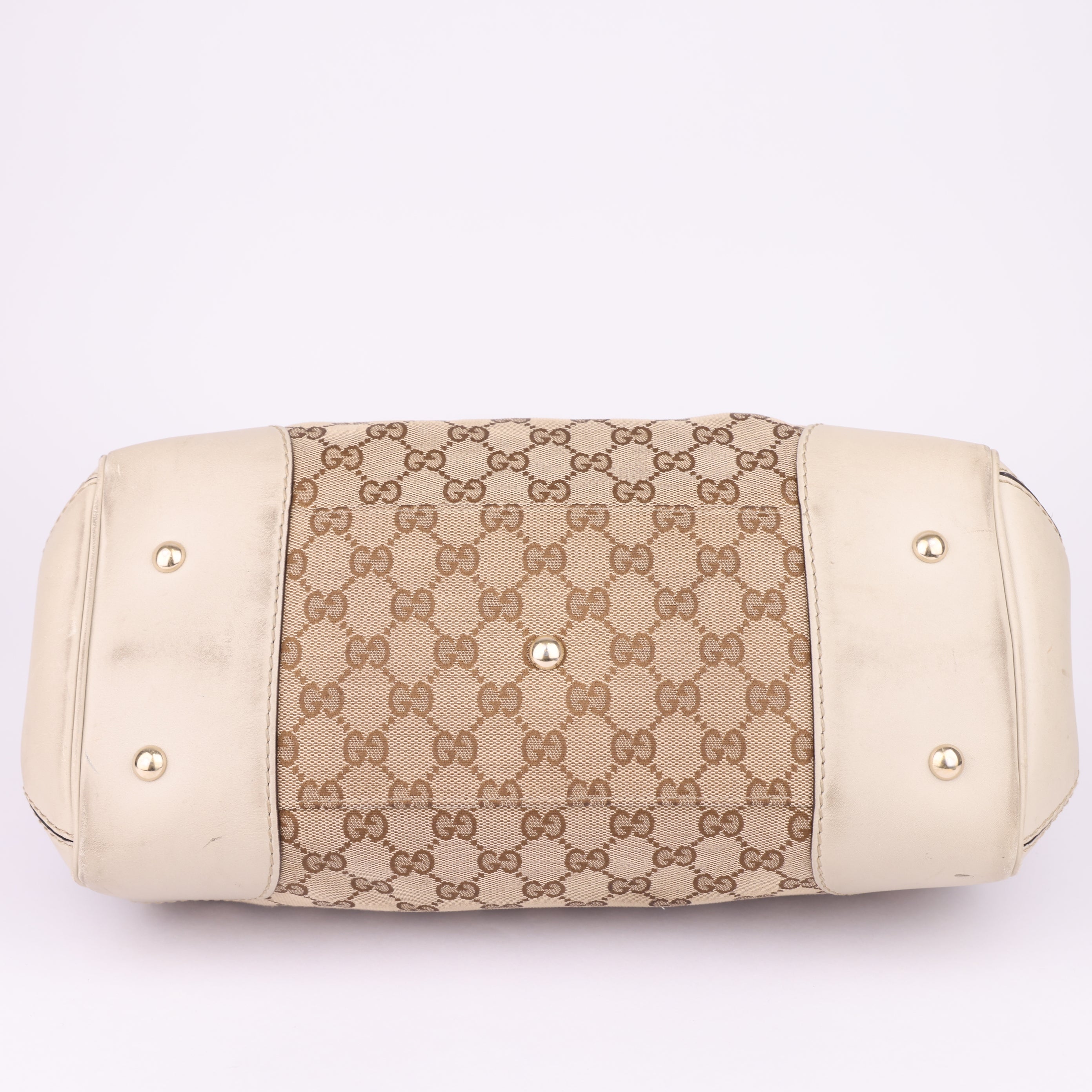 J1461 Gucci Mayfair Medium GG Canvas Shoulder Bag- Pre Owned