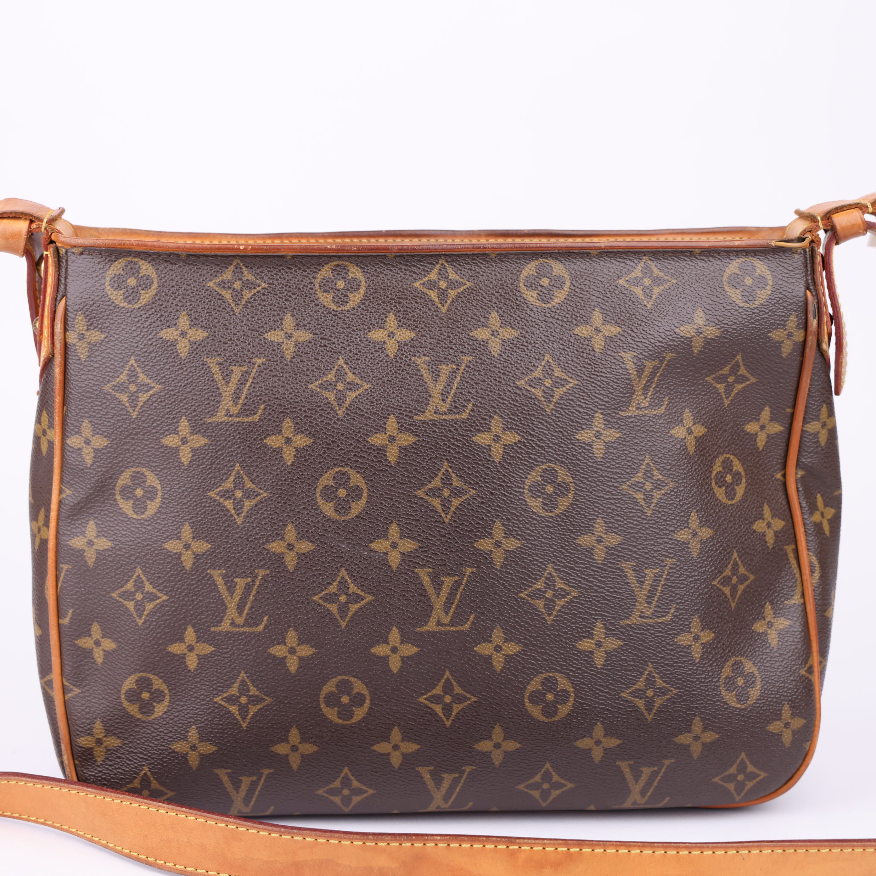 J1459 Louis Vuitton Monogram Canvas Hudson GM Bag- Pre Owned