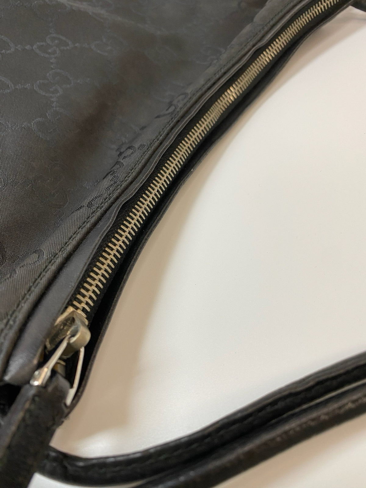 J1116# Gucci Top Handle Bag Nylon Loop Shoulder Bag | Pre-Owned Like New Nylon
