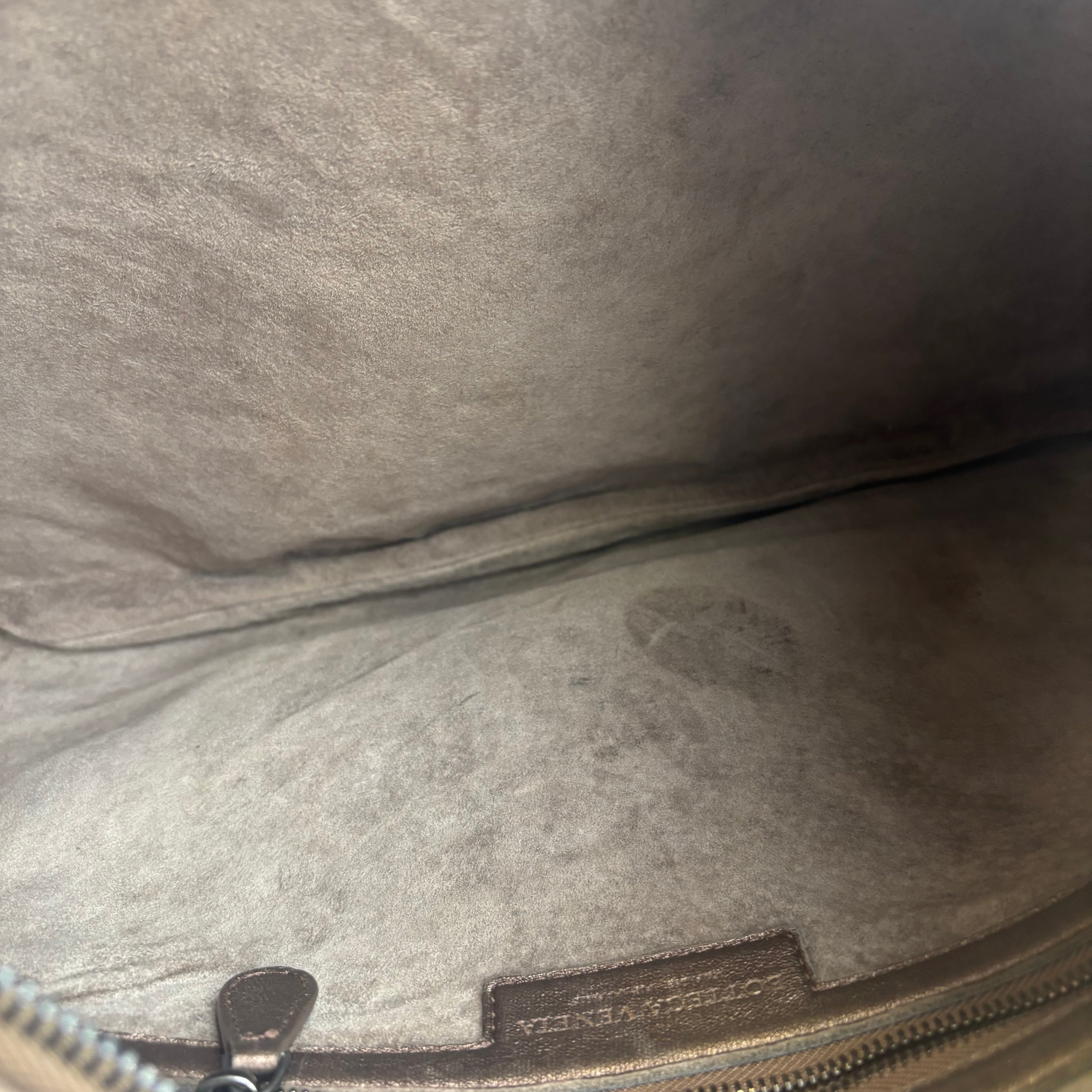 Bottega Veneta Leather Small Hobo Bag Top Handle Bag J3114 | Pre-Owned Like New Leather