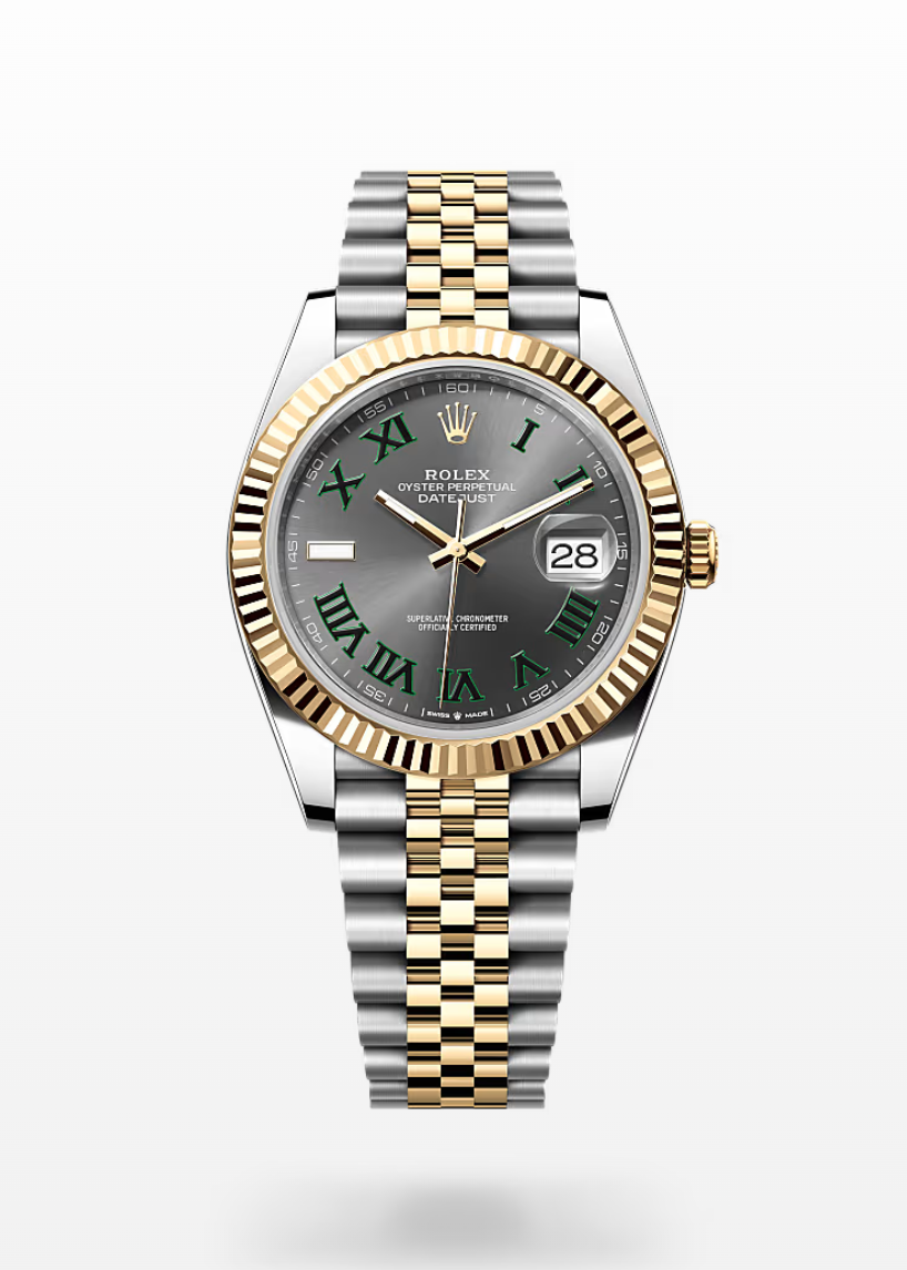 Rolex Datejust Wimbledon Dial Jubliee 41mm 126333