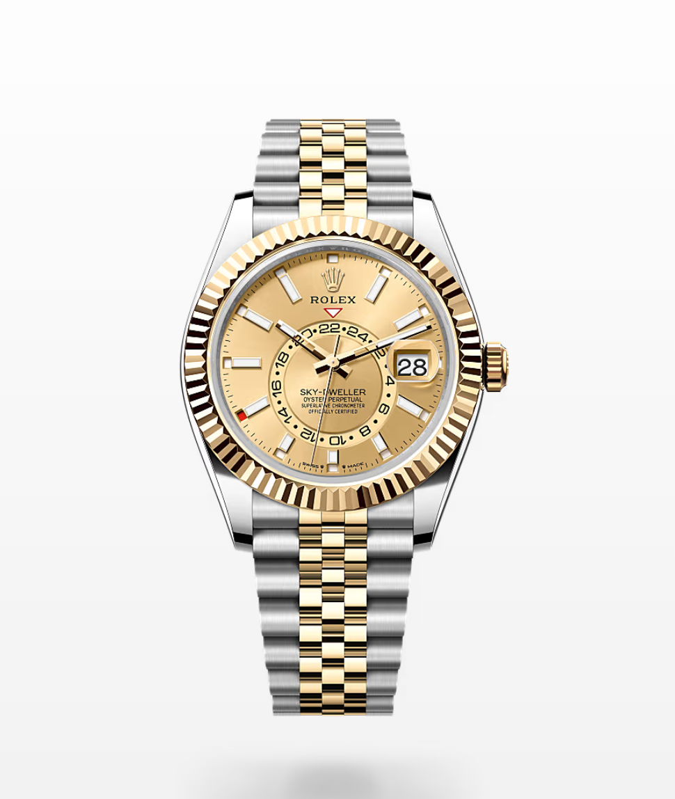 Rolex Sky-Dweller 18K Yellow Gold Jubilee 42mm 336933