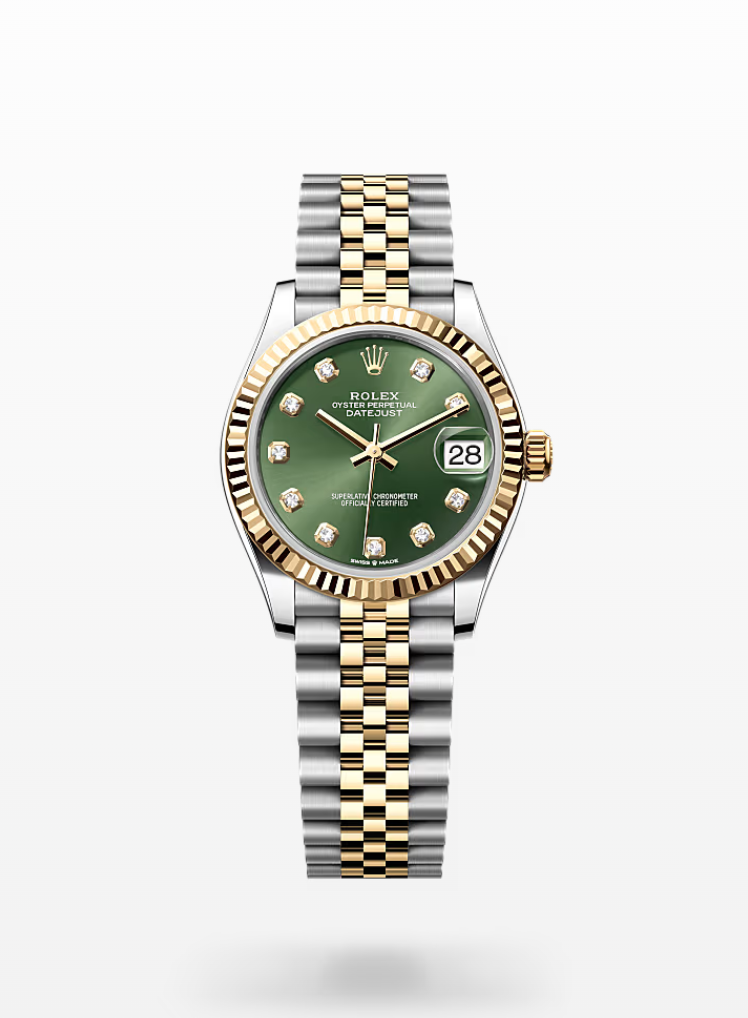 Rolex Datejust Olive-green Jubilee 31mm 278273