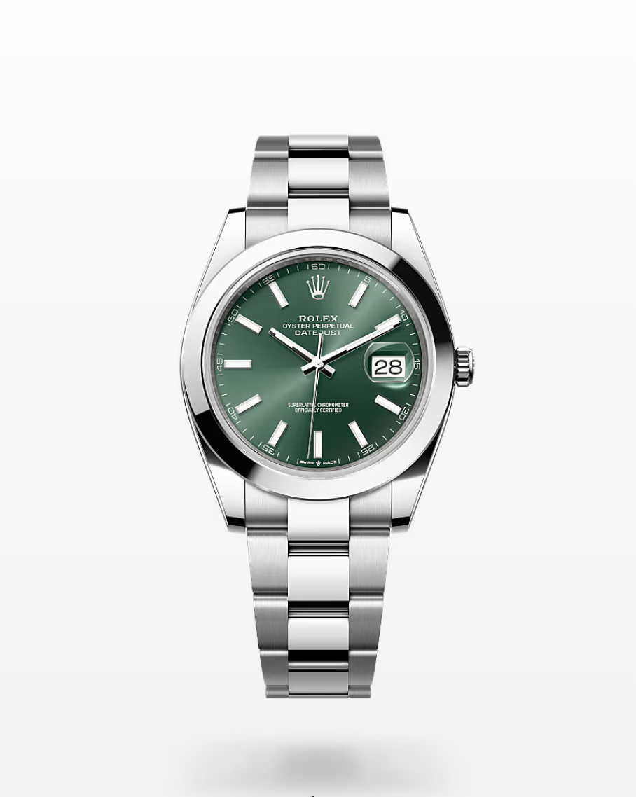 Rolex Datejust Mint-green 41mm 126300